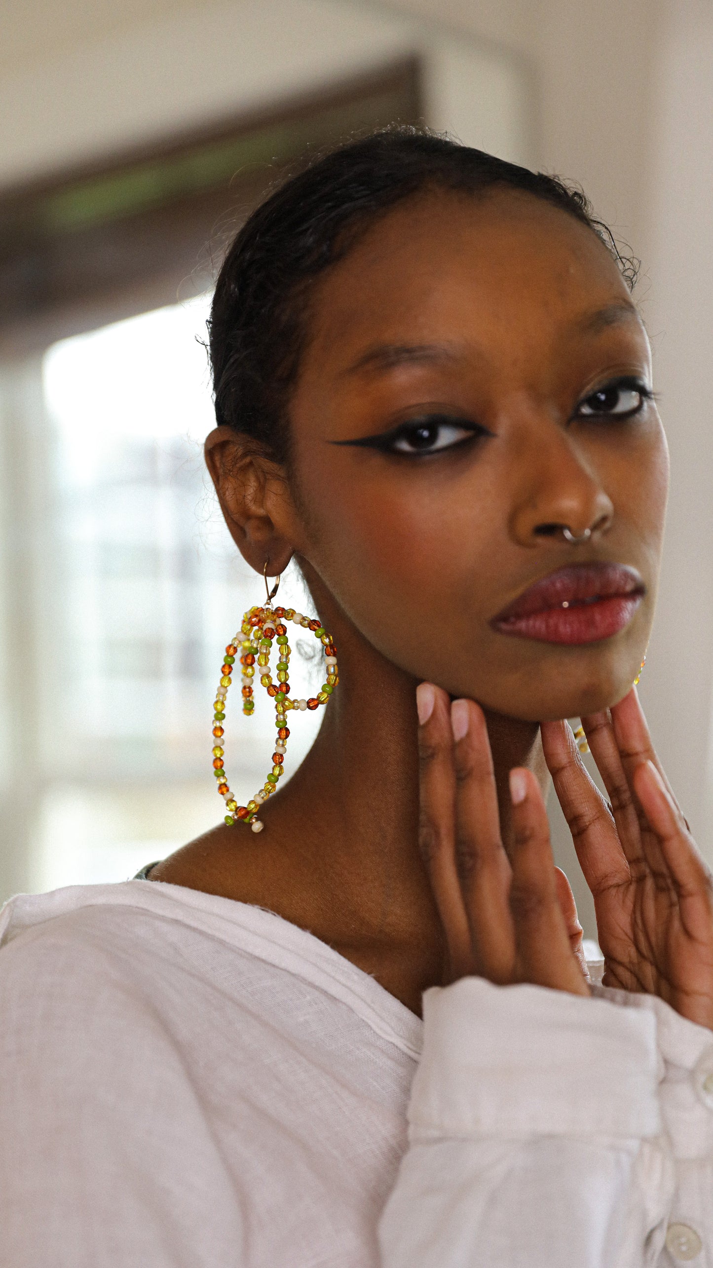 Bavarois Earrings | Warm Hues