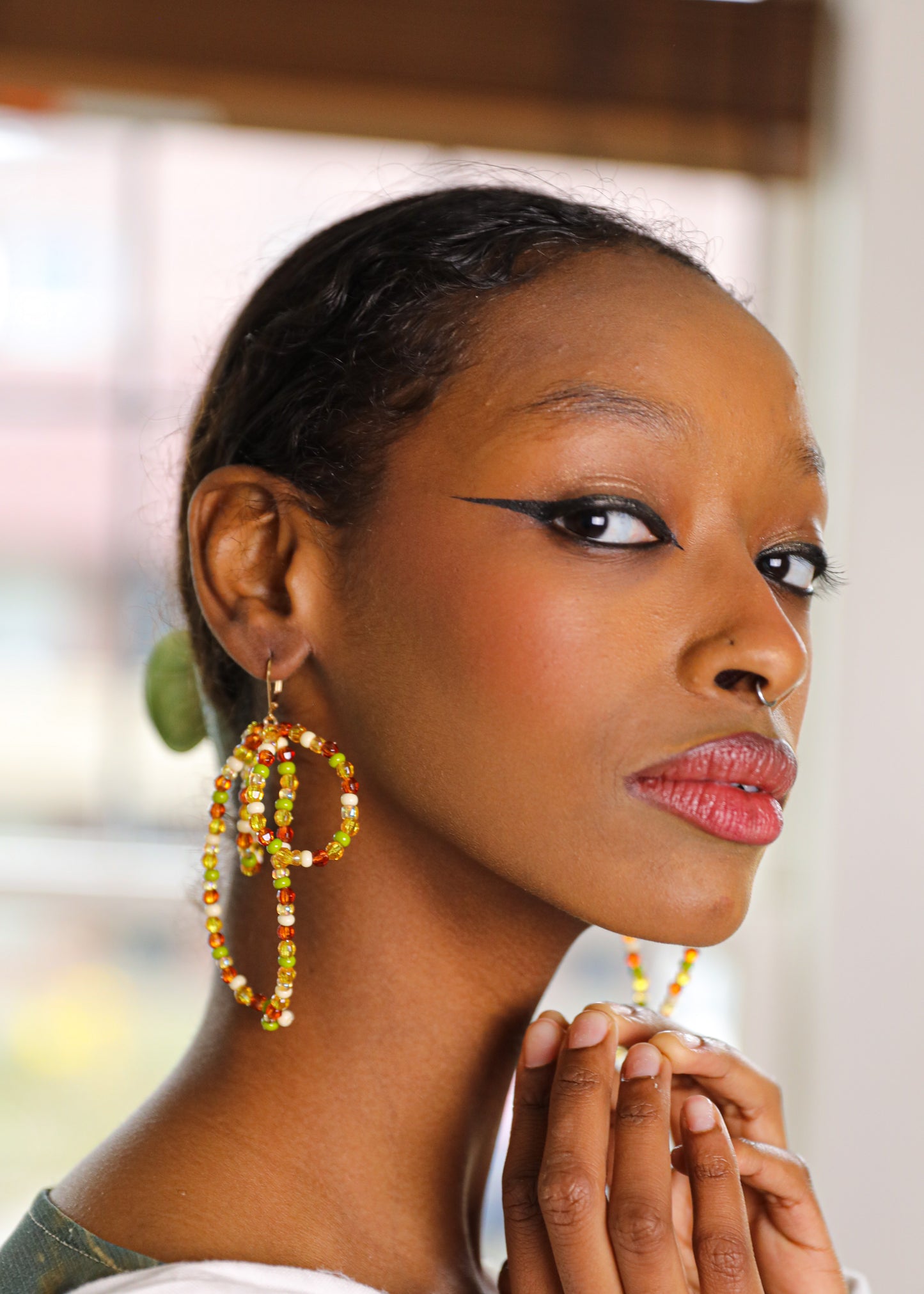 Bavarois Earrings | Warm Hues
