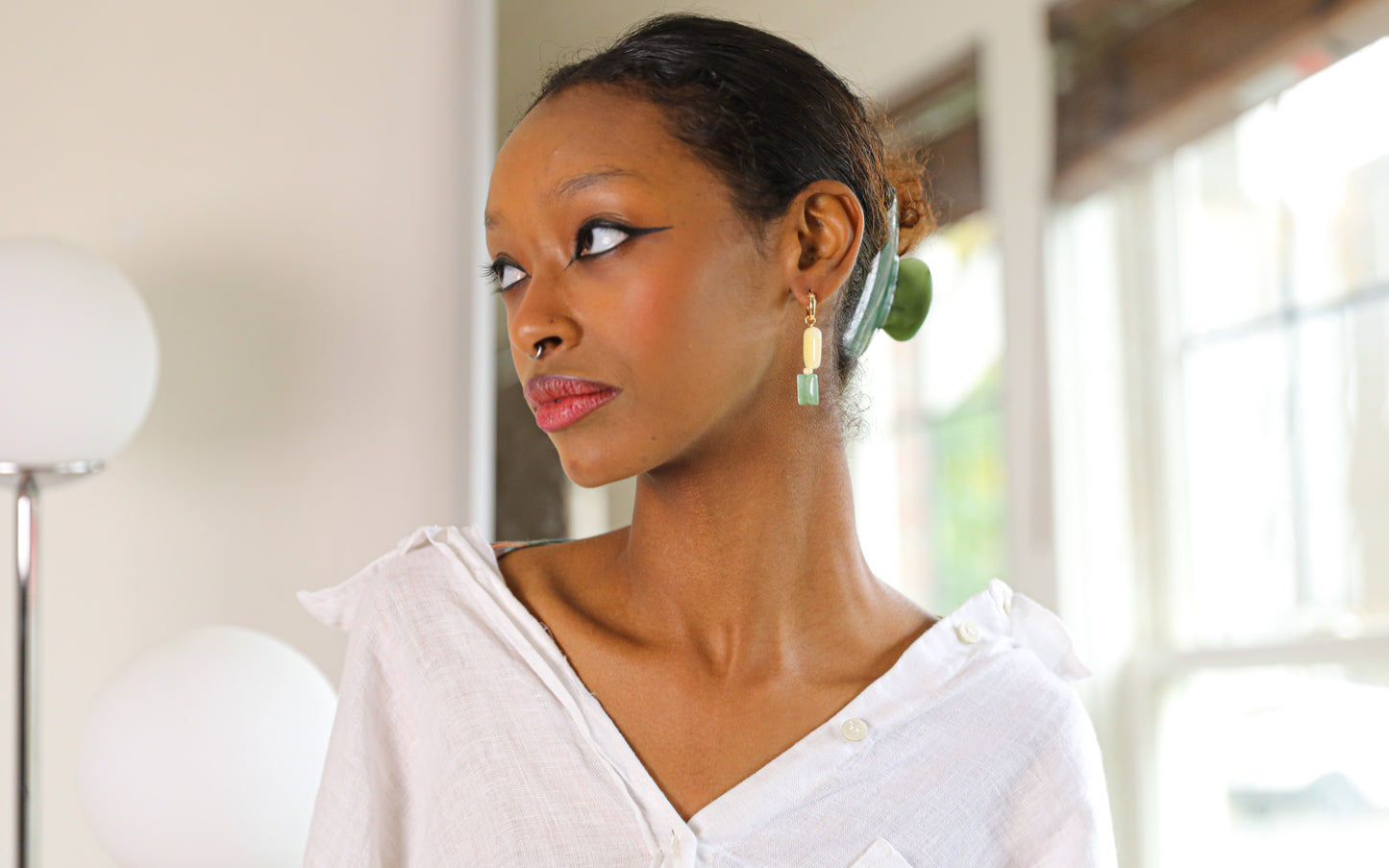 Chou Fleur Earrings | Warm Hues
