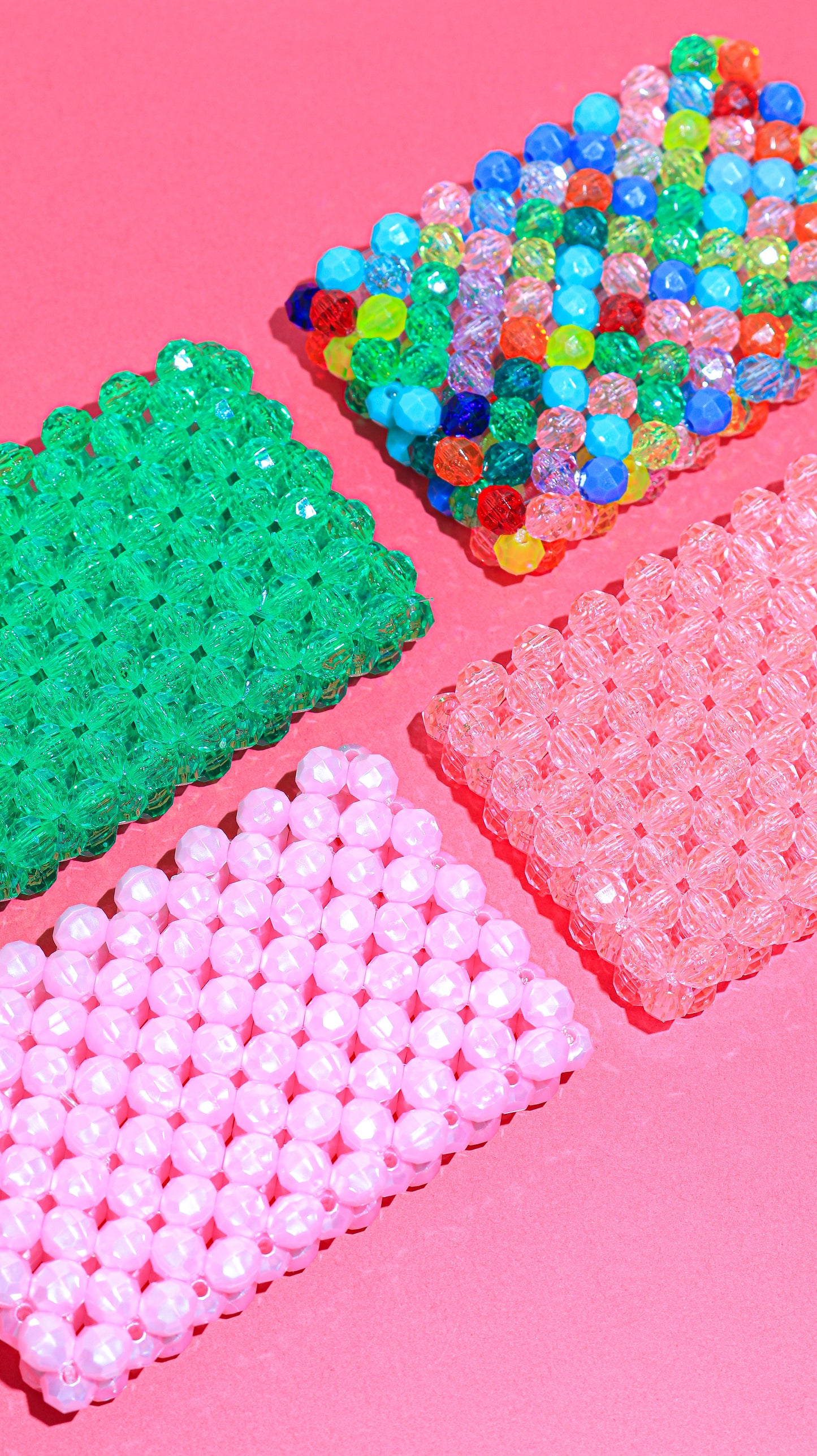 Jumbo Card Holder - Pastel Pink