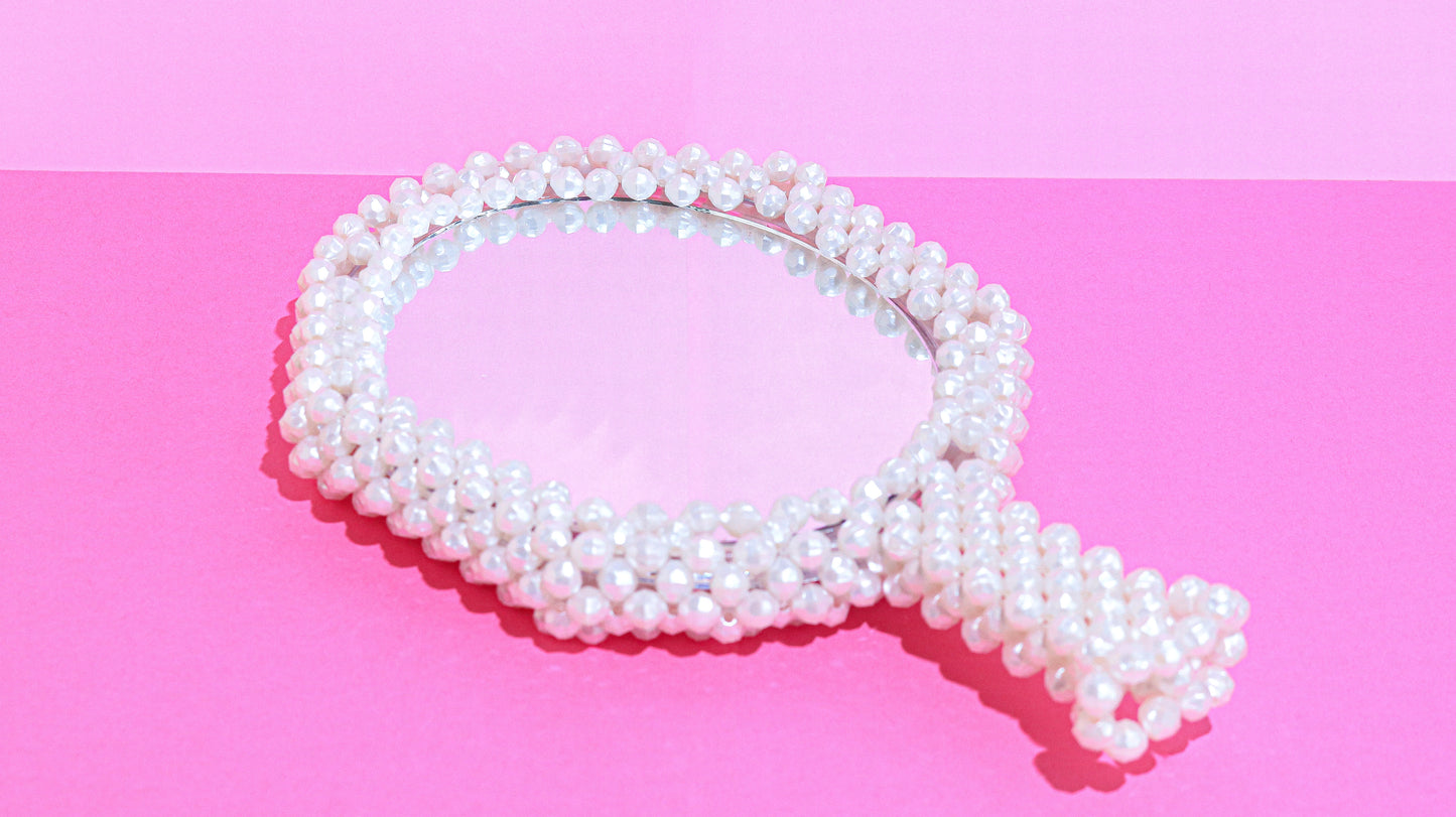 Beaded Mirror