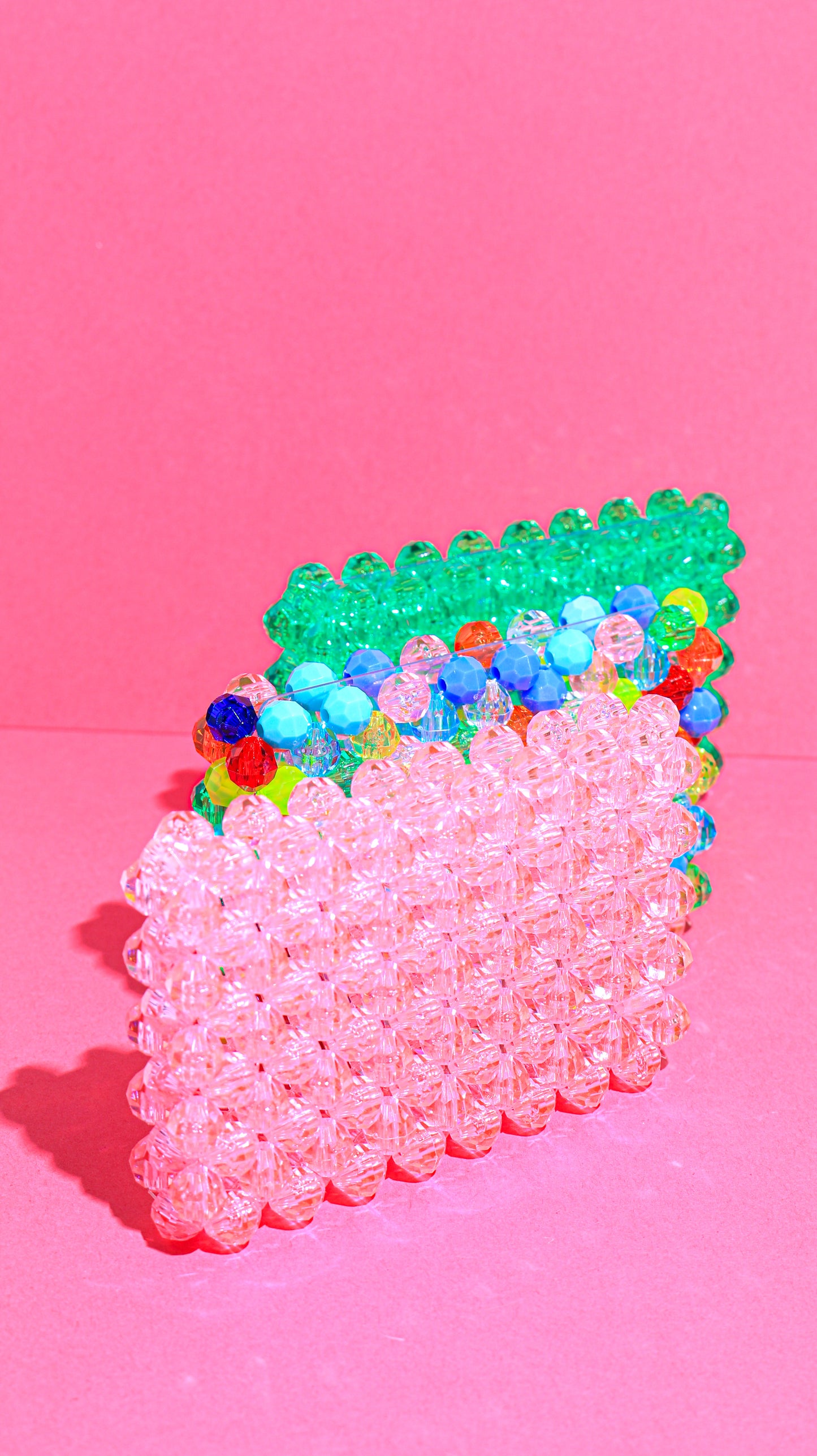 Jumbo Card Holder - Baby Pink