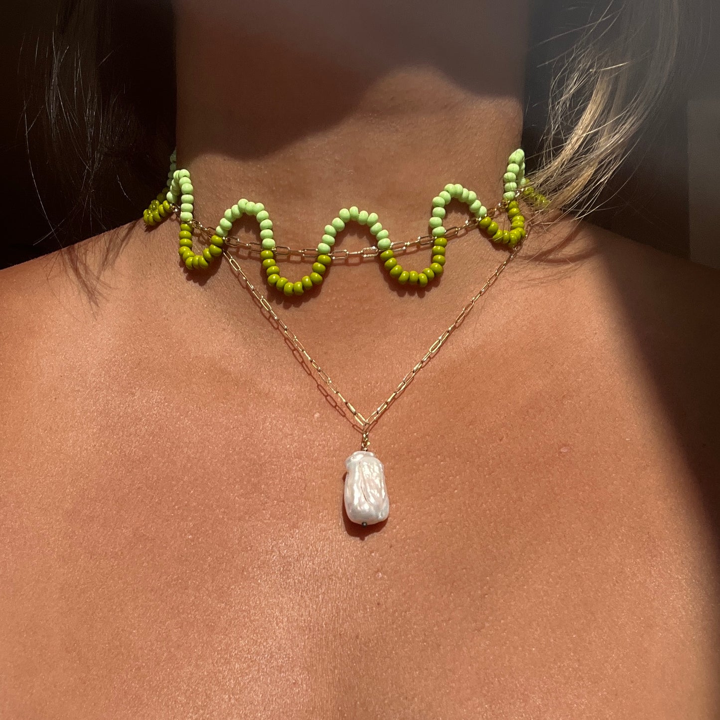 Crinkle Cut Necklace