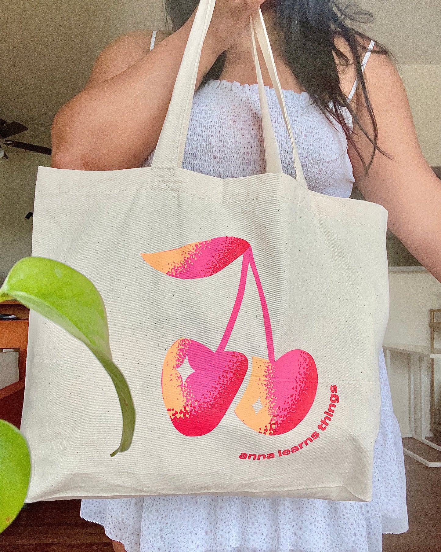 Anna Learns Things Tote
