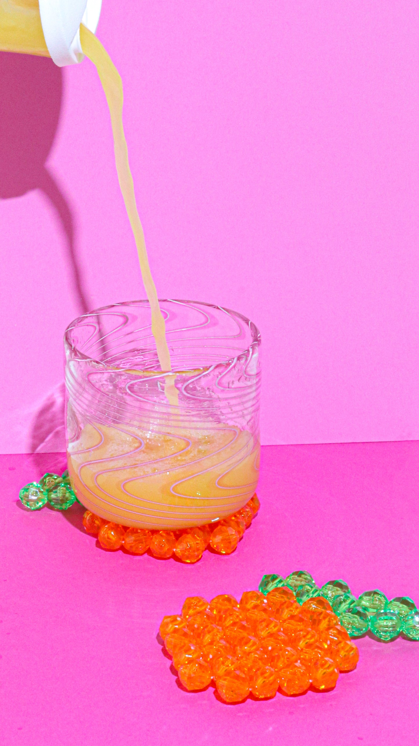 Orange Coasters