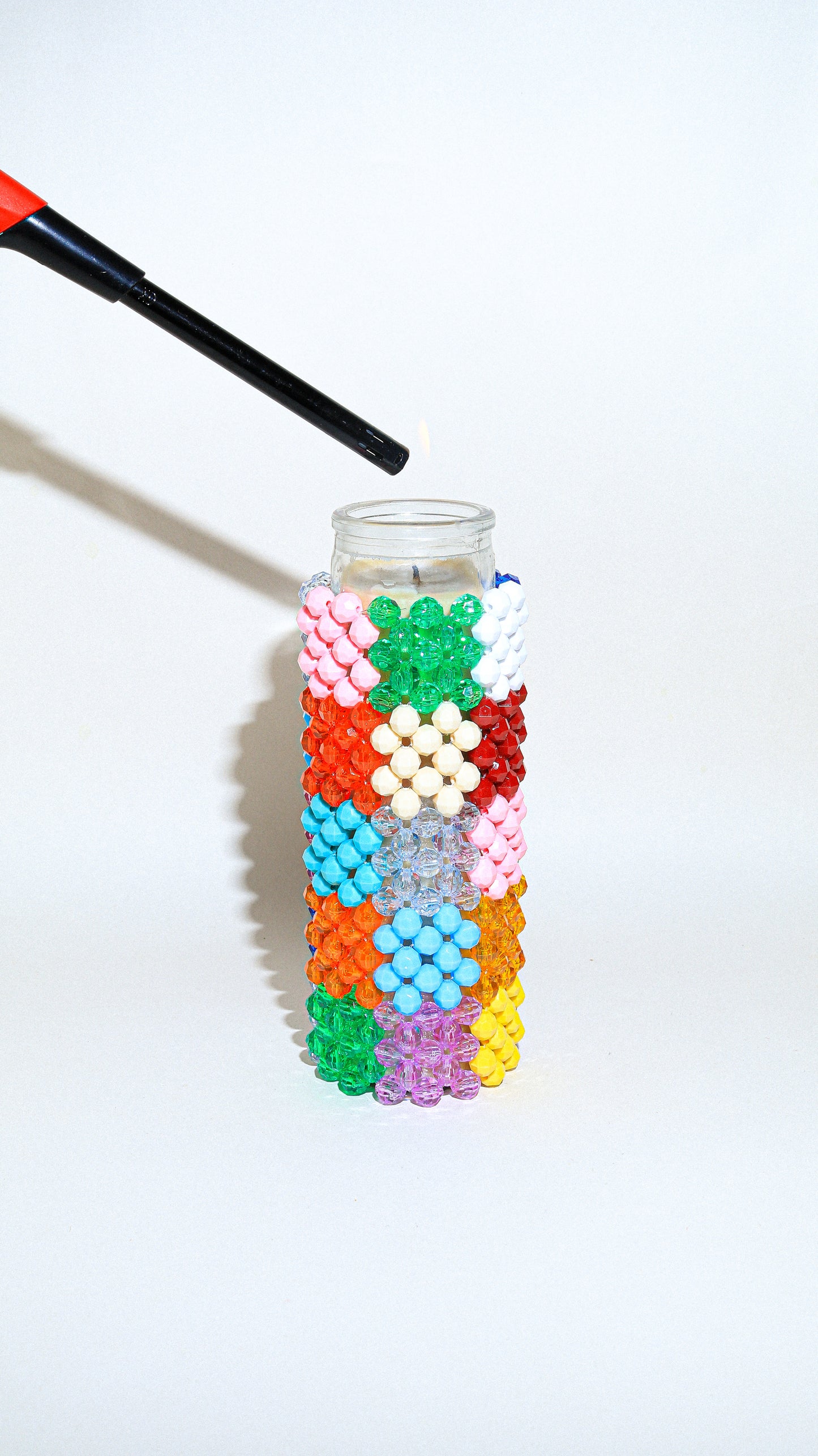 Patchwork Candle Sleeve