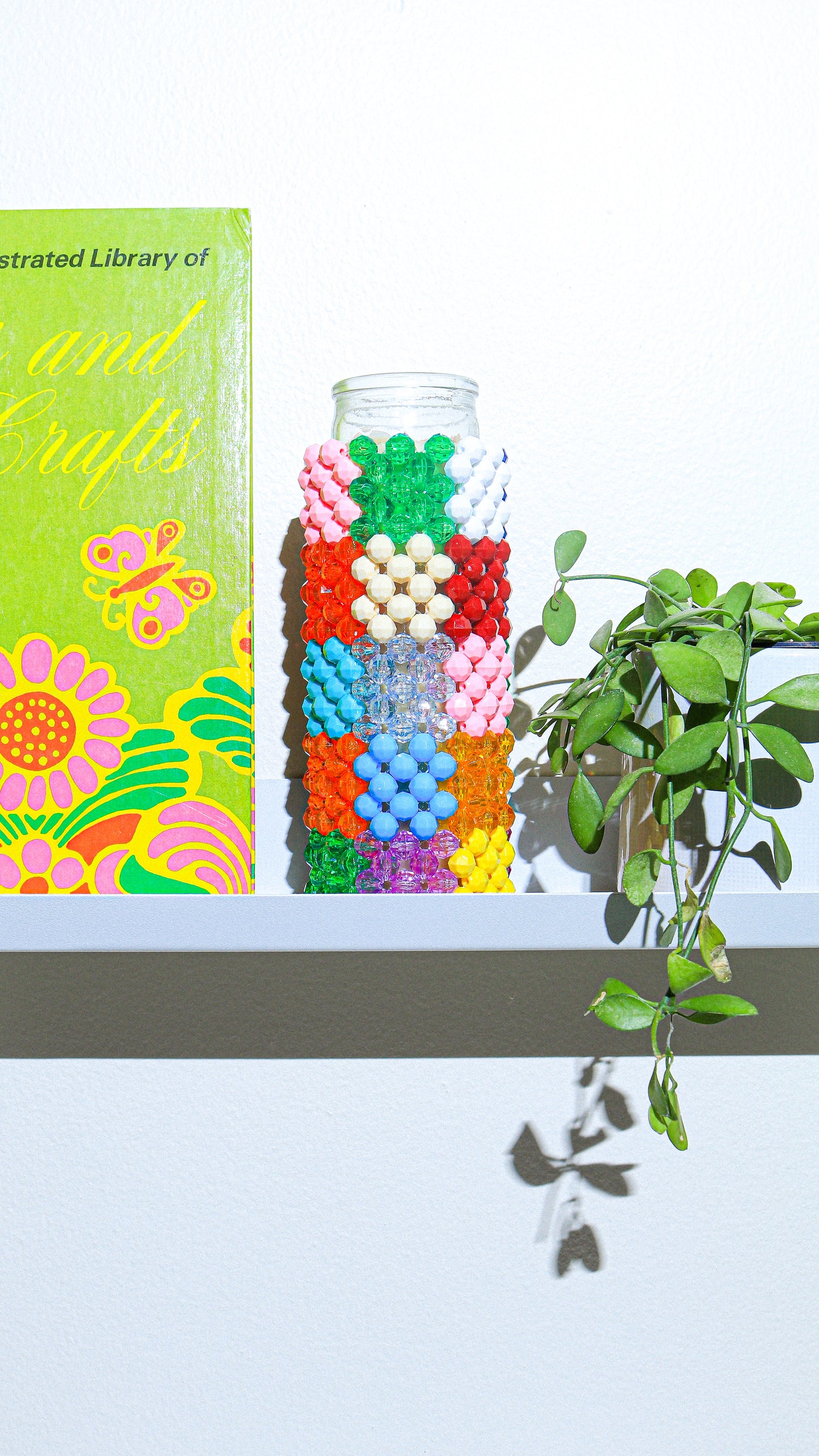 Patchwork Candle Sleeve