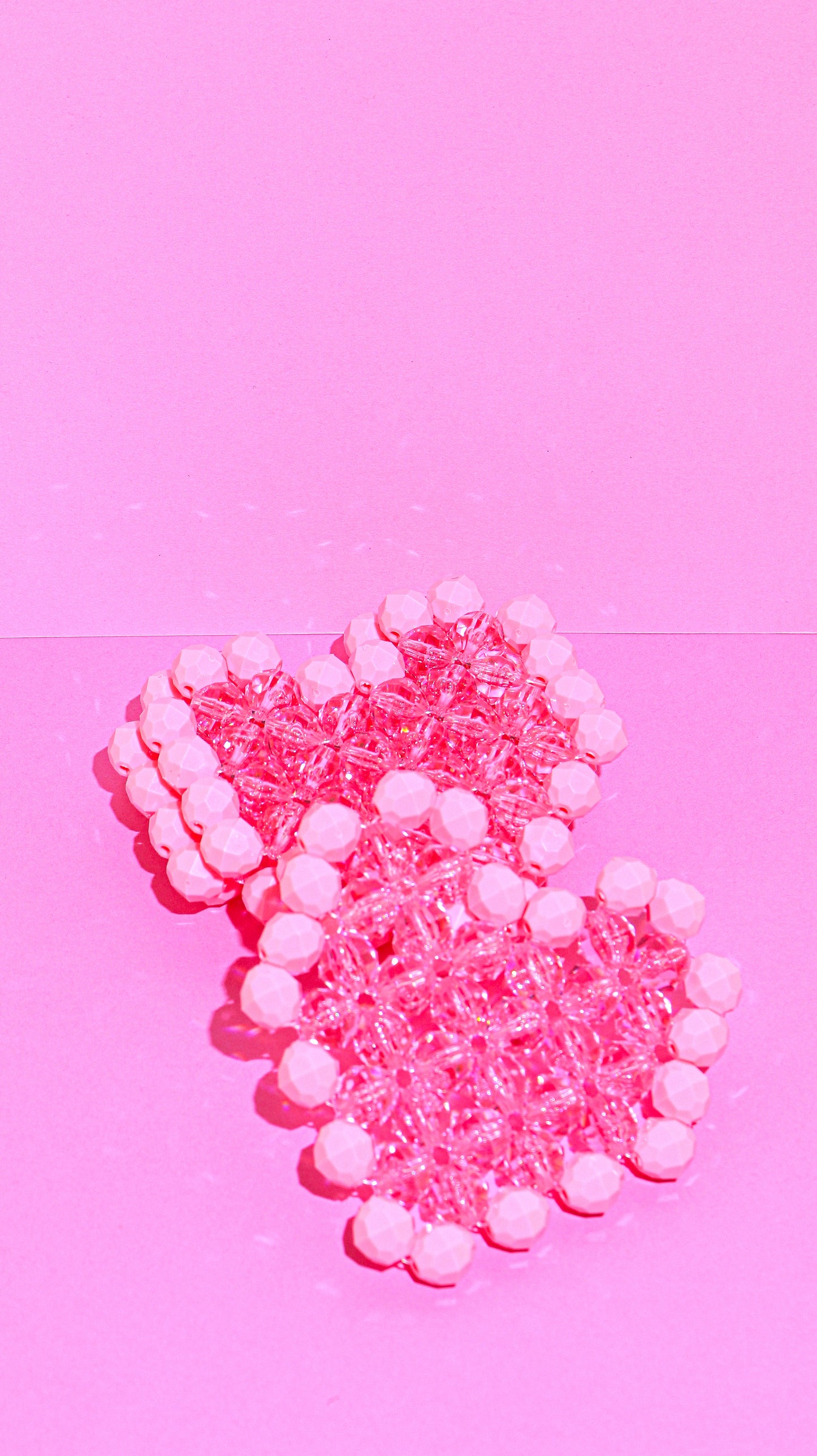 Heart Coasters - Pink