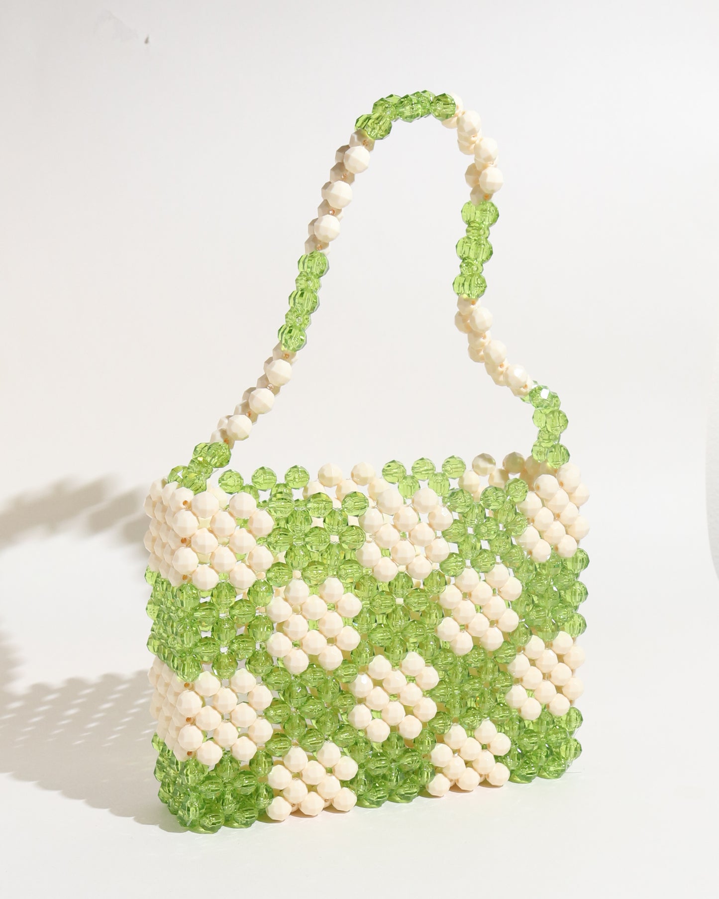 Checker Bag - Green Tea