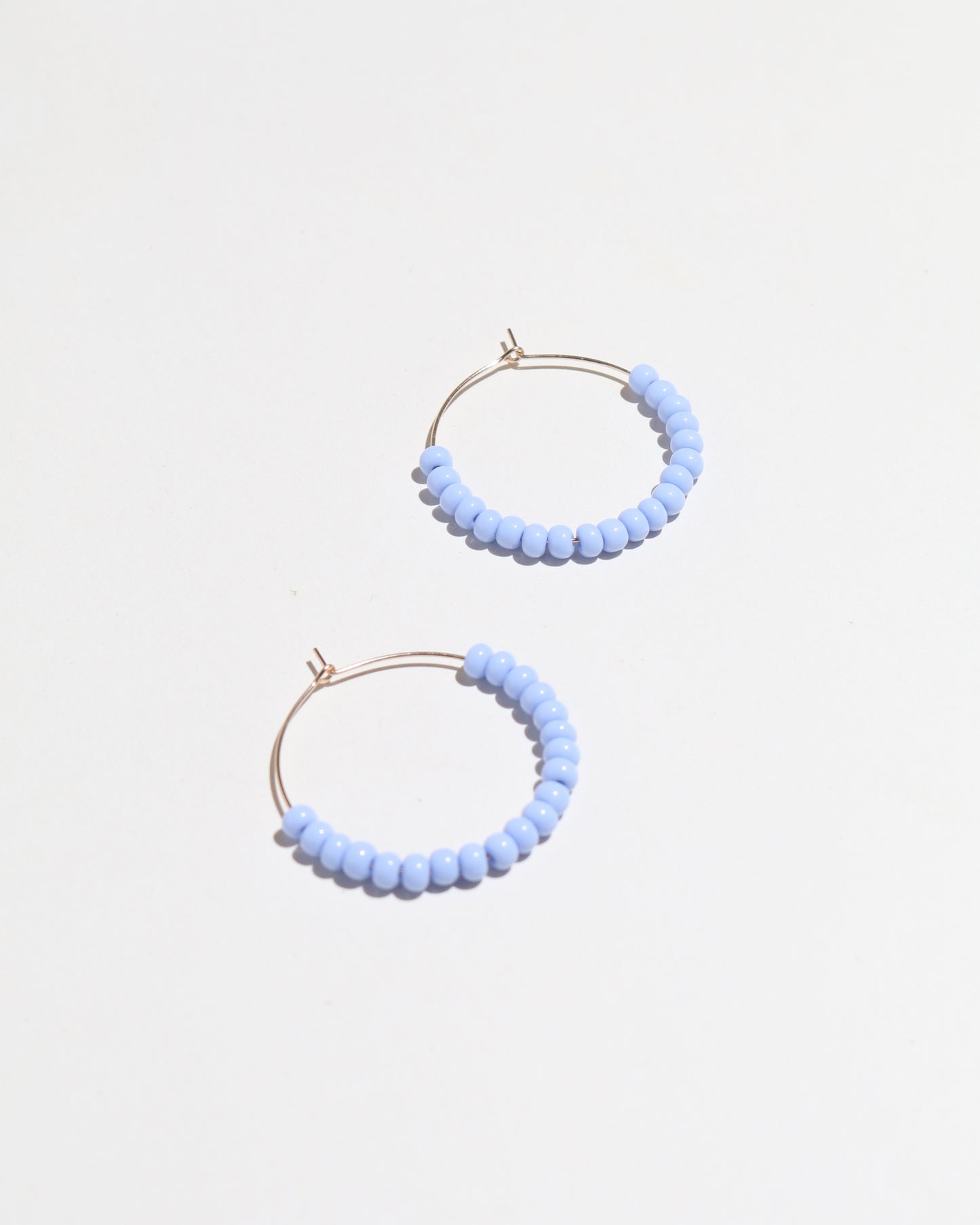 December Spring Hoop Earrings