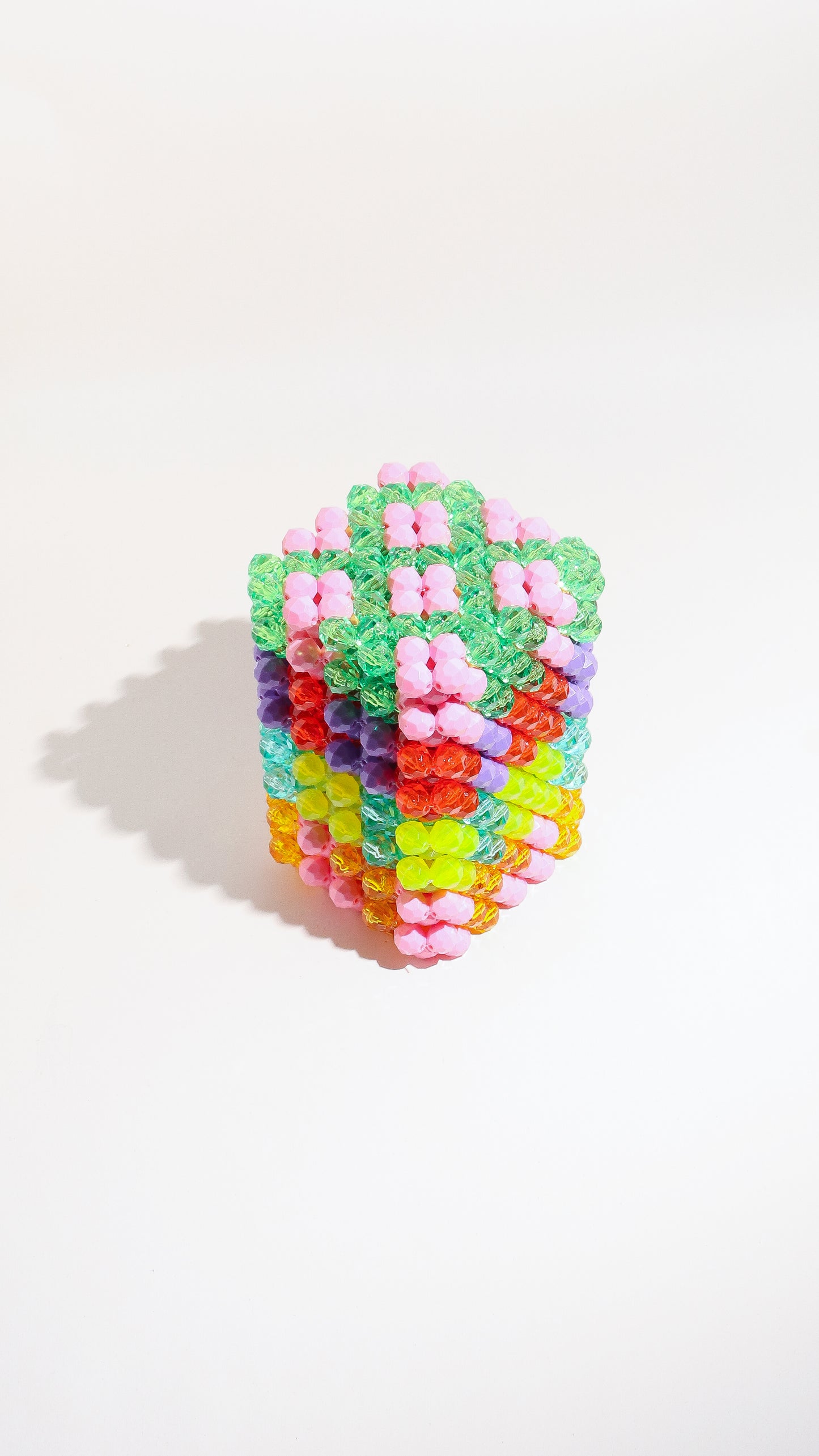 Beaded Coasters - Marigold