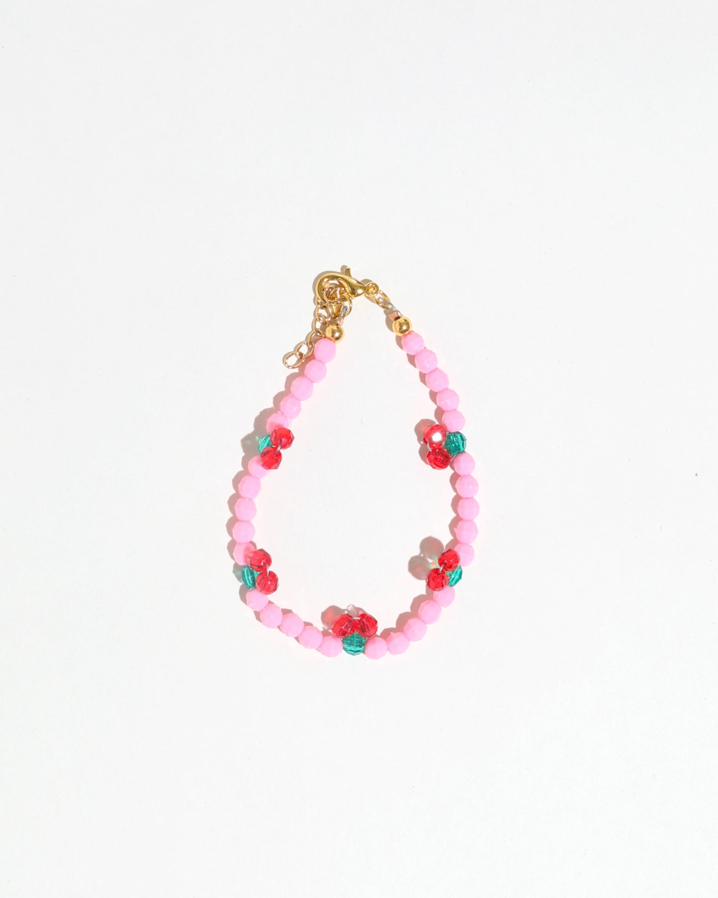 Pink Cherry Pie Bracelet