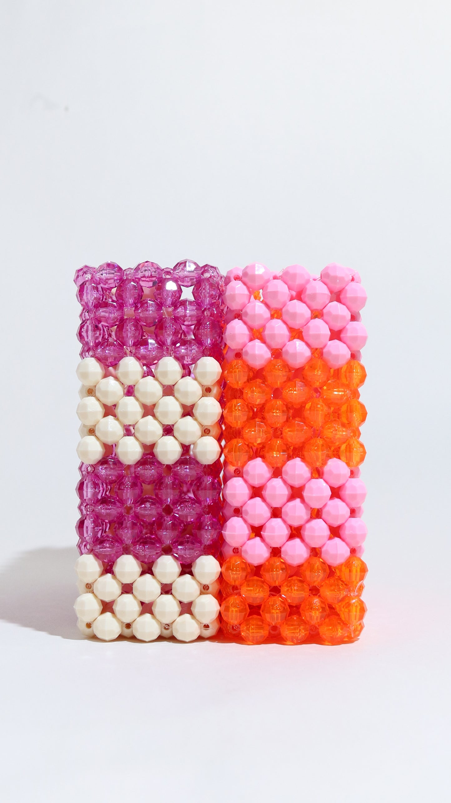 Checker Bag - Fuchsia