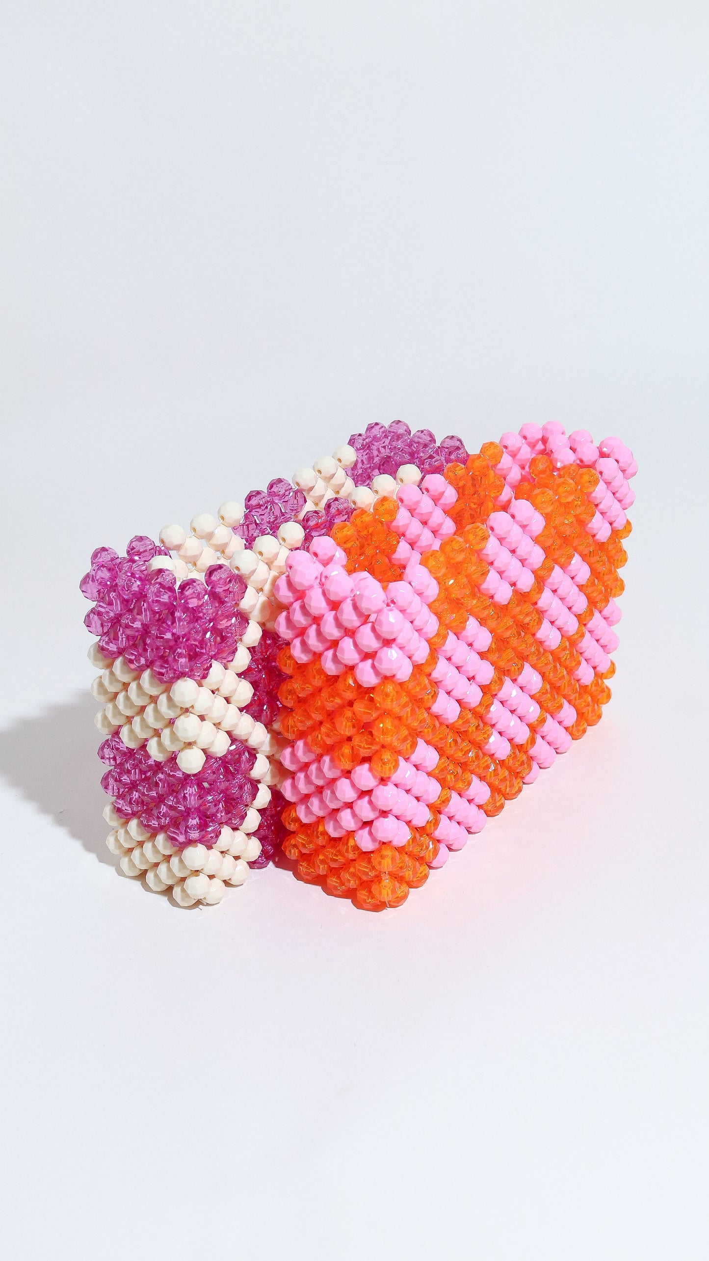 Checker Bag - Fuchsia