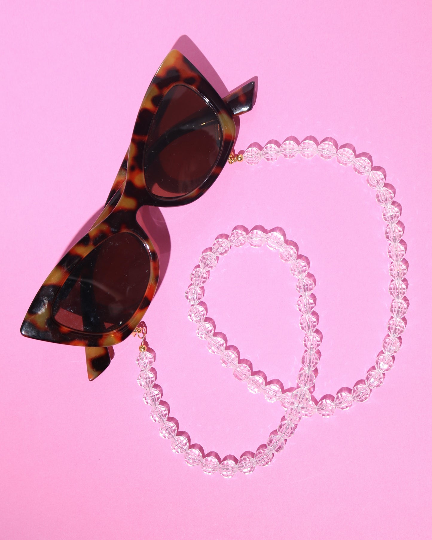 Eyeglass Chain - Clear