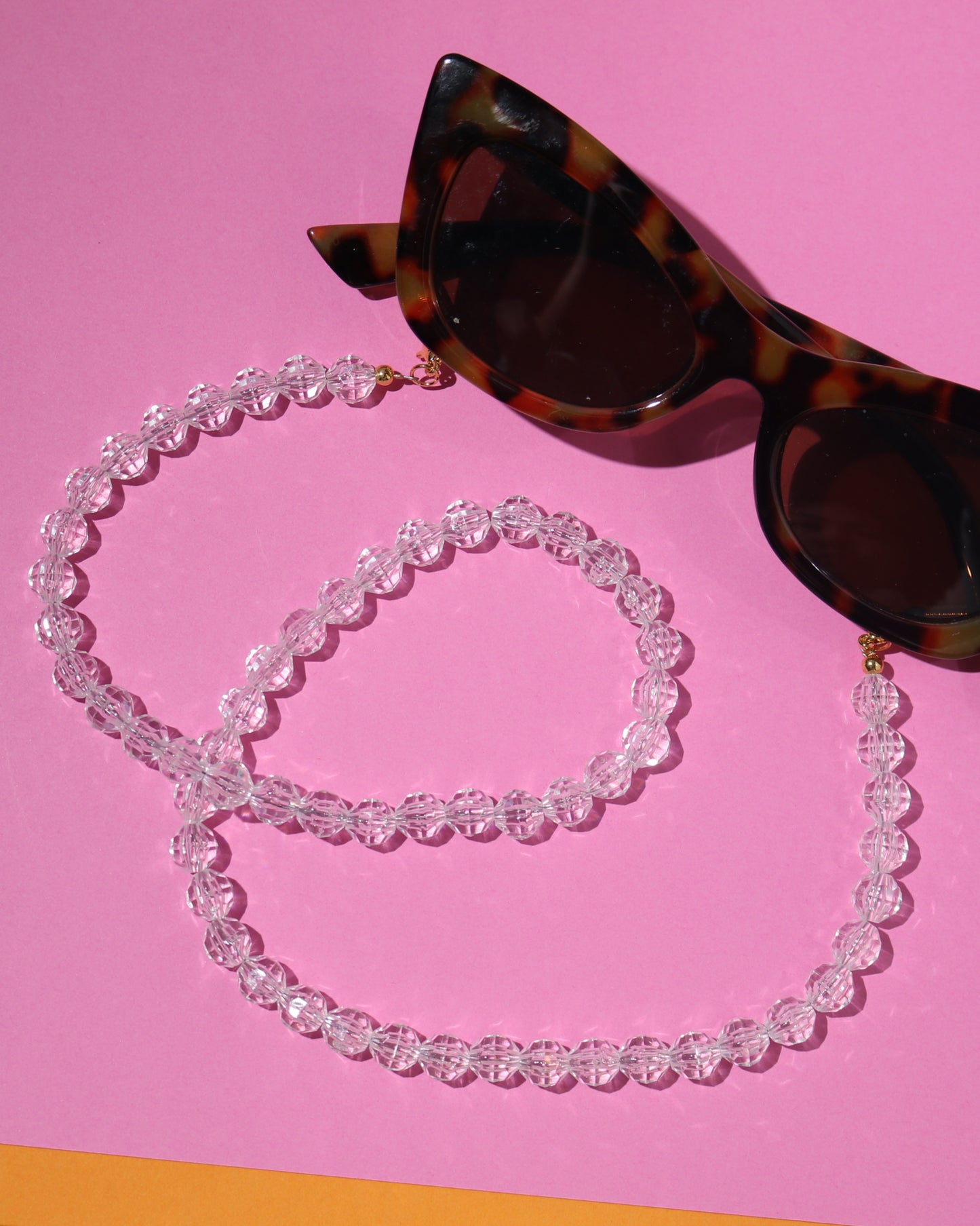 Eyeglass Chain - Clear