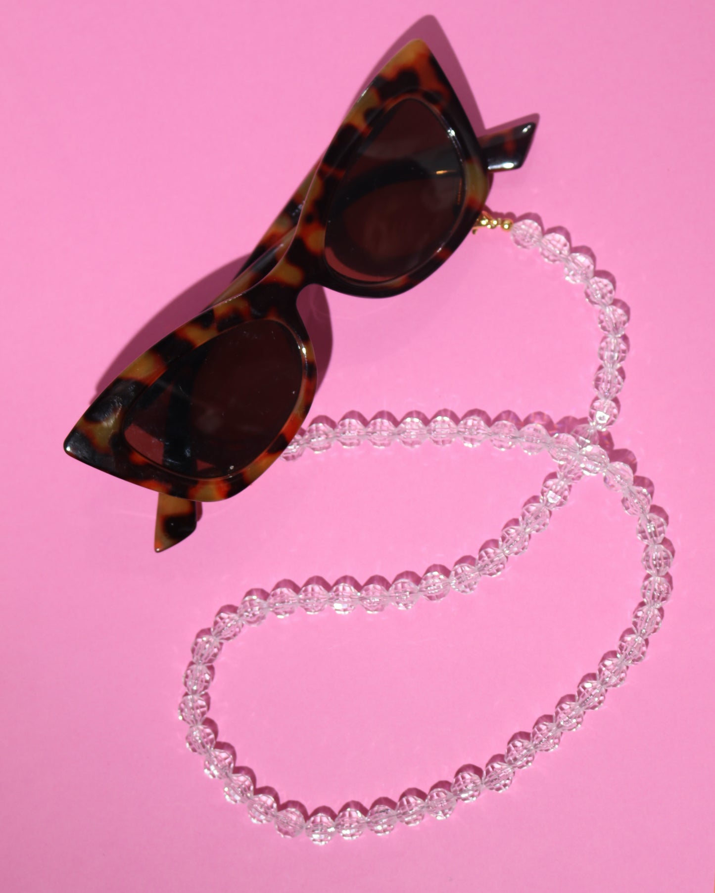 Eyeglass Chain - Clear