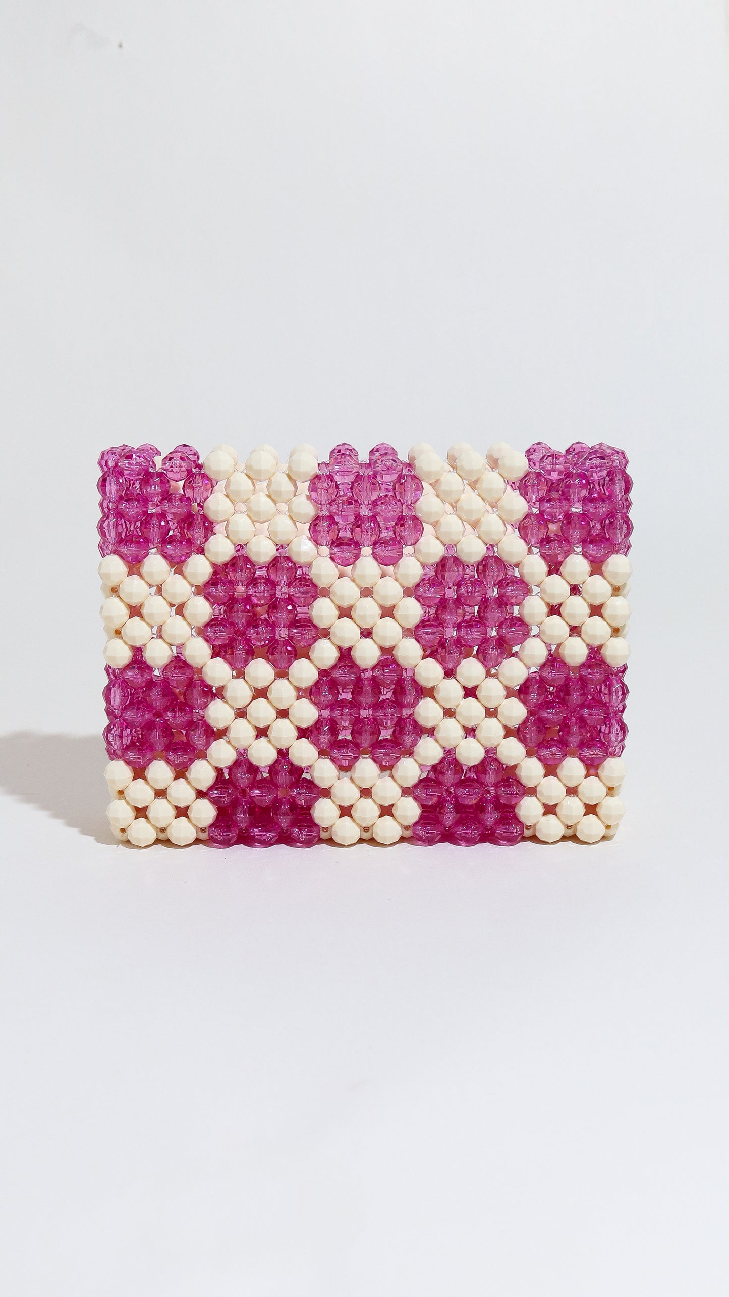 Checker Bag - Fuchsia