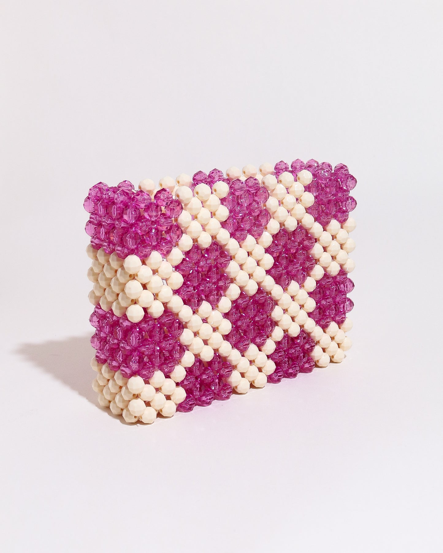 Checker Bag - Fuchsia