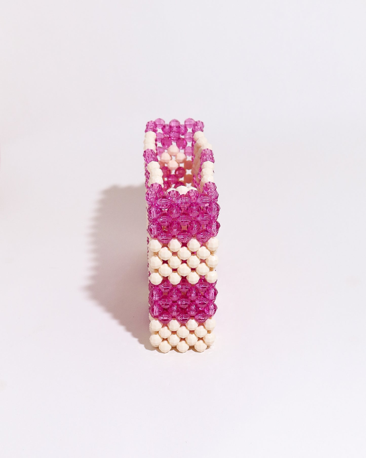 Checker Bag - Fuchsia