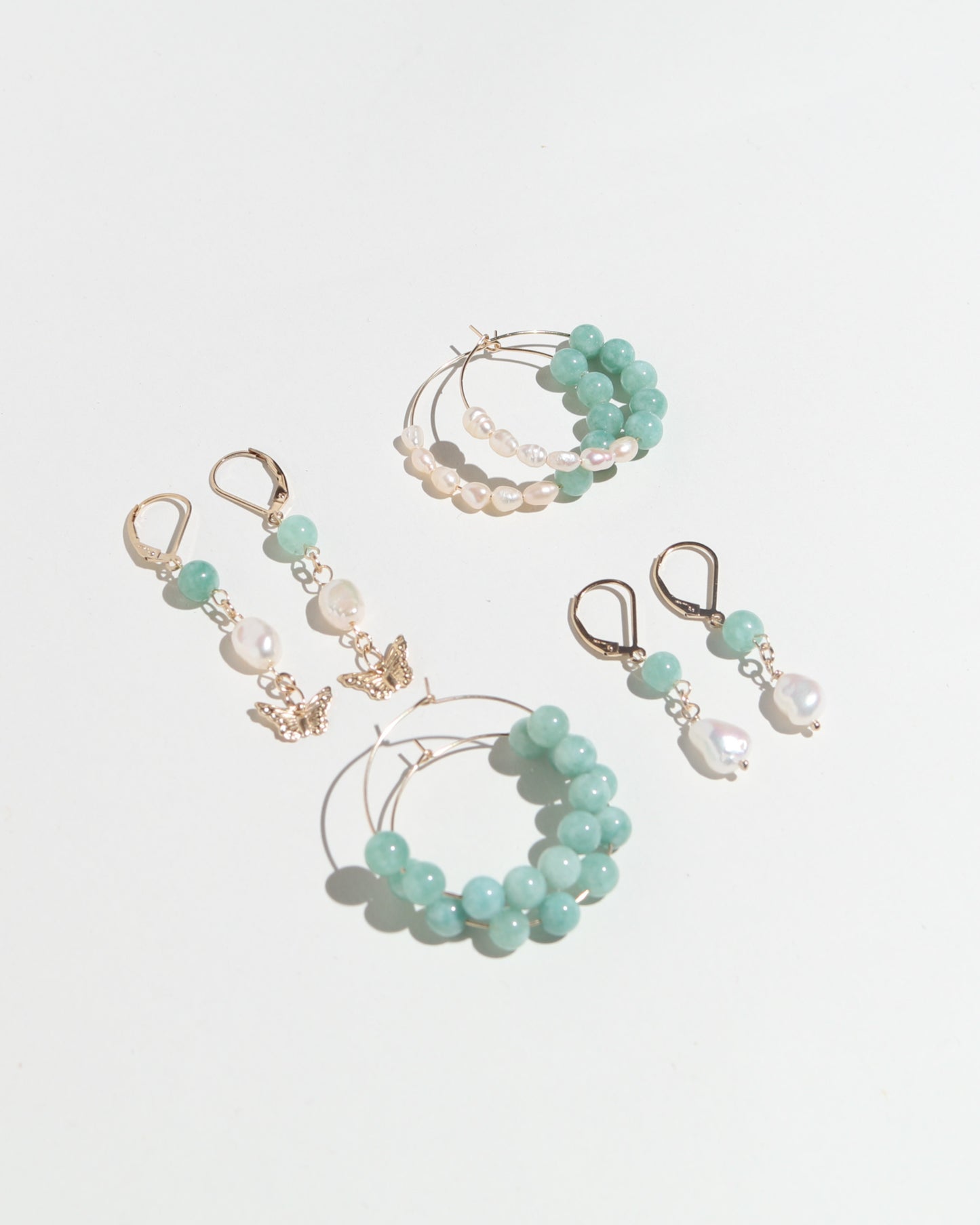Jade Mariposa Earrings