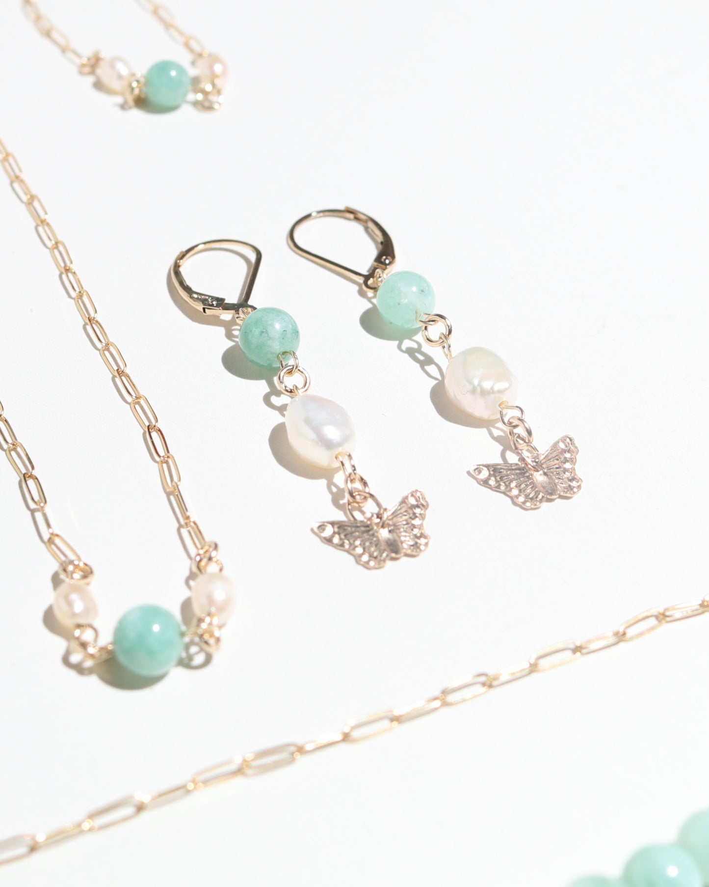 Jade Mariposa Earrings