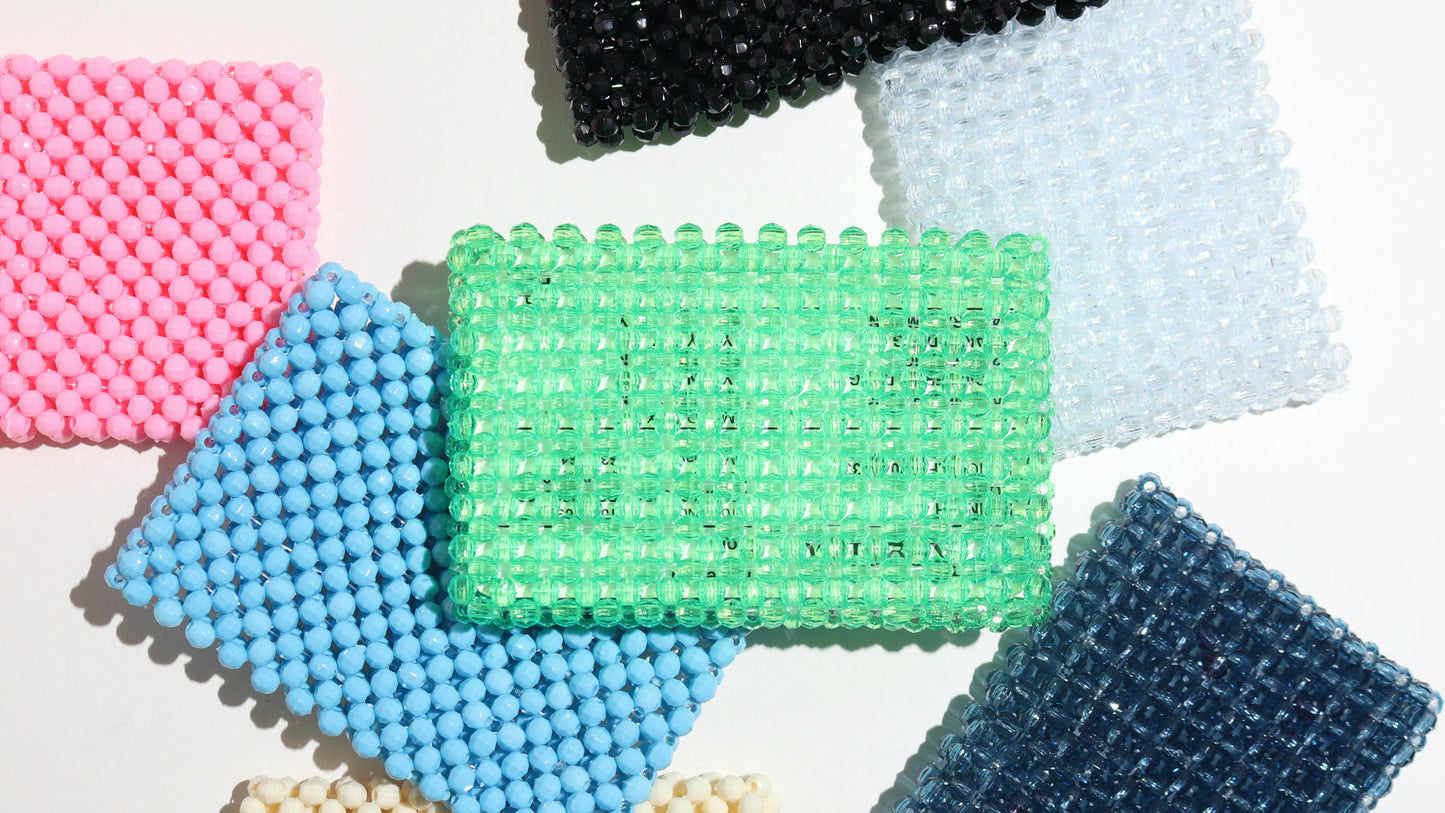 Sweet and Simple Card Holder - Mint