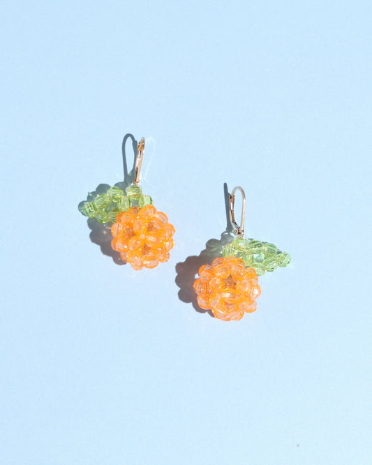Baby Orange Earrings
