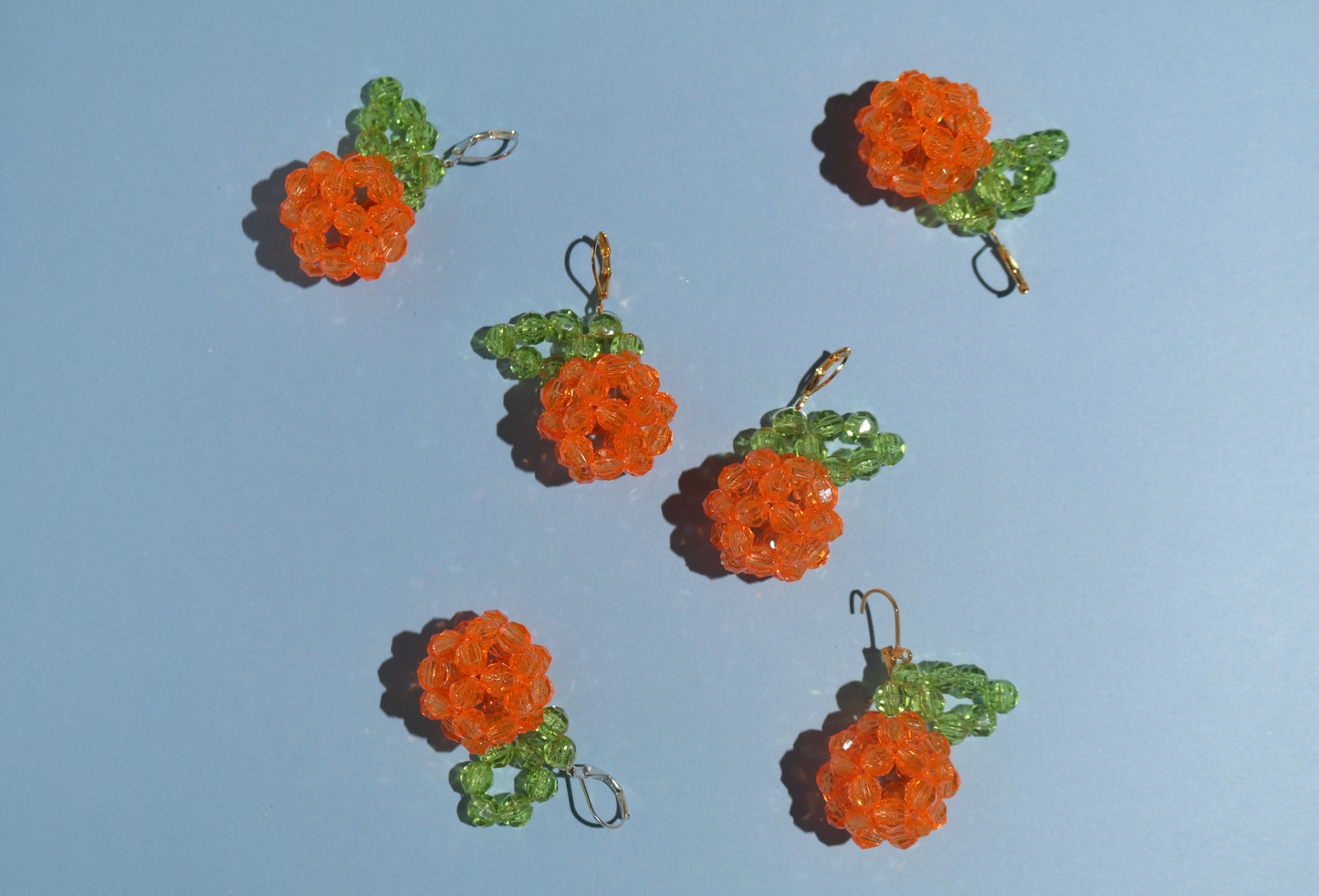Orange Earrings