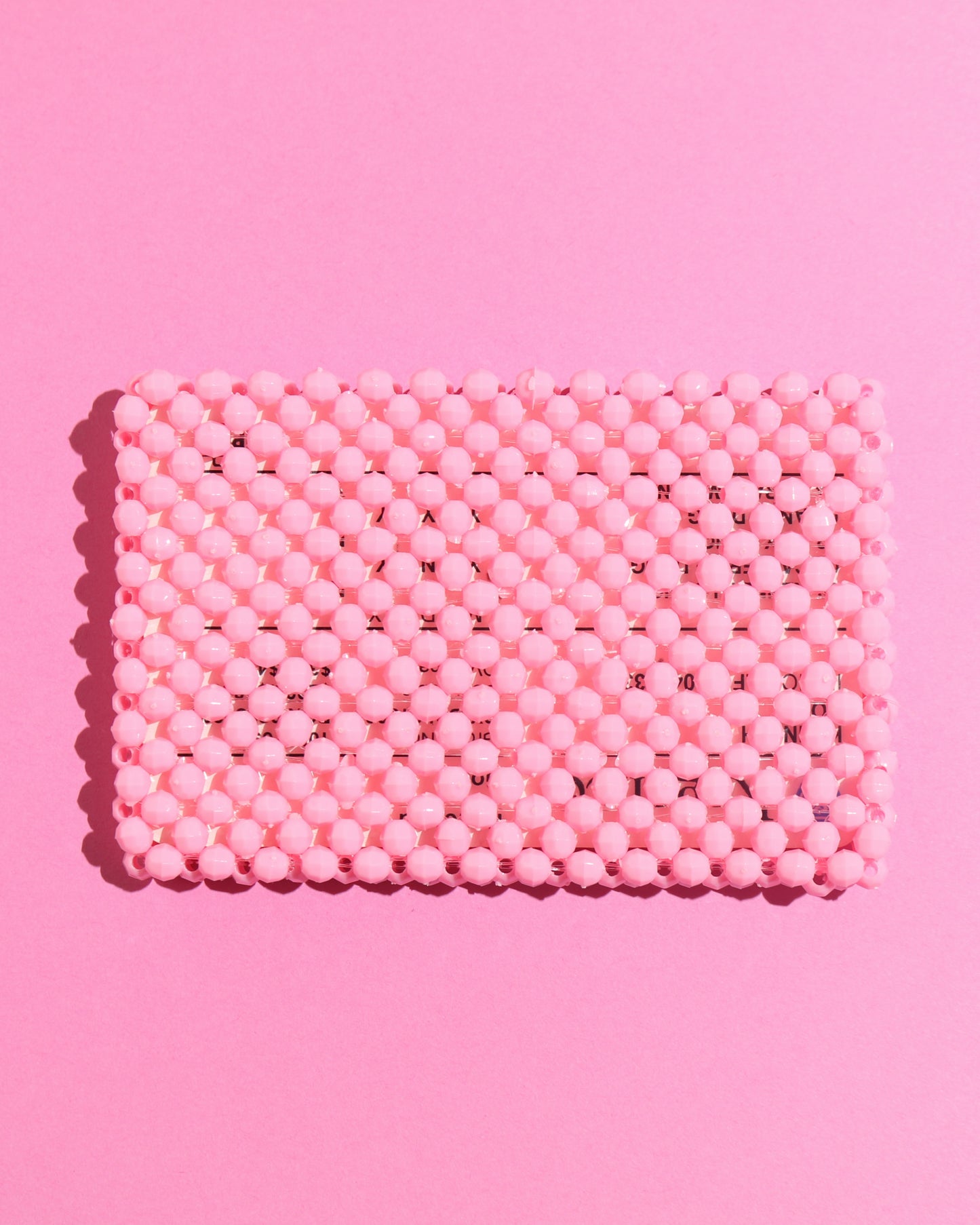 Sweet and Simple Card Holder - Pink