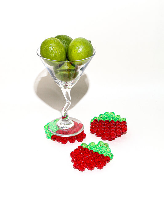 Strawberry Coasters