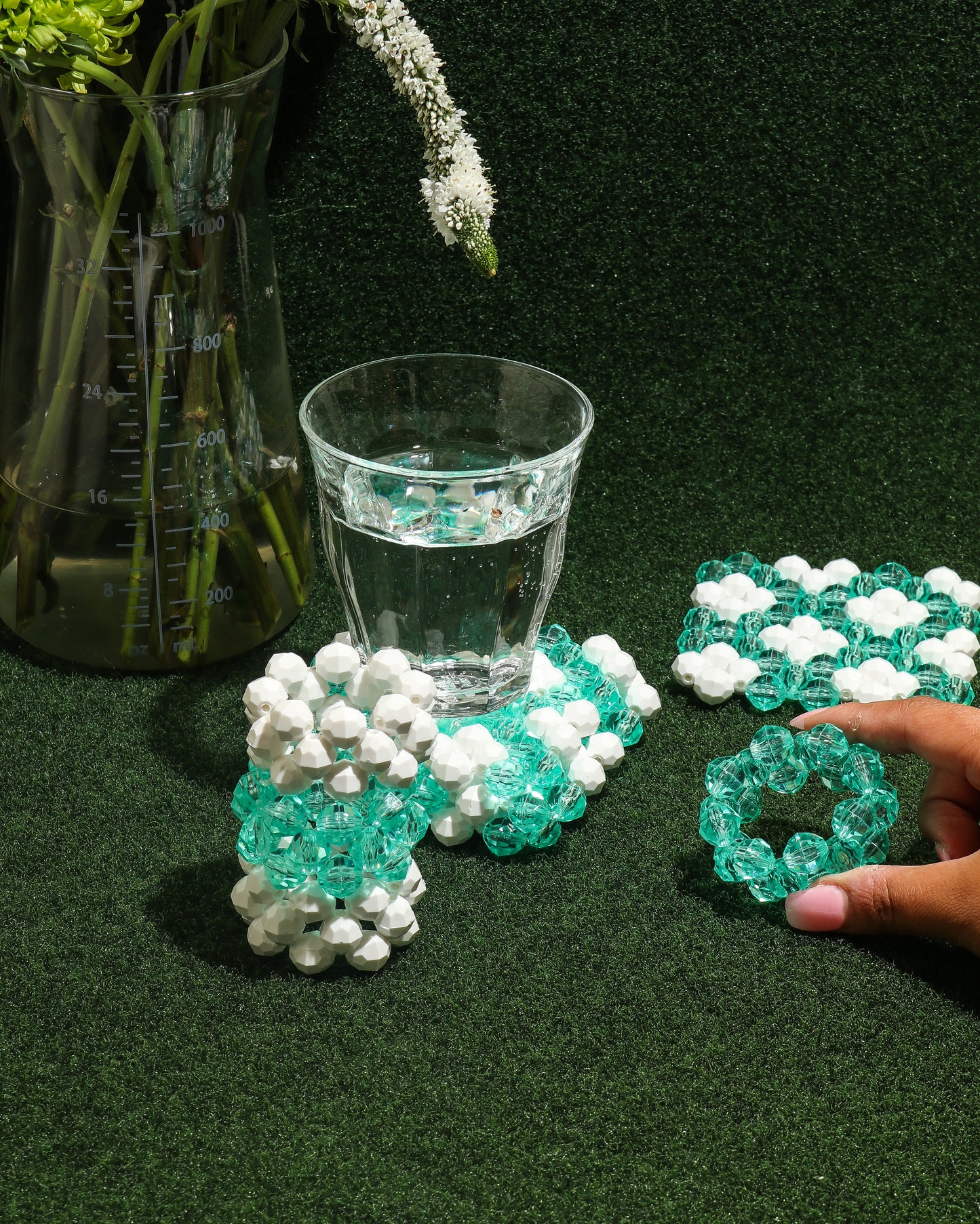 Beaded Napkin Rings - Weekender (F22)