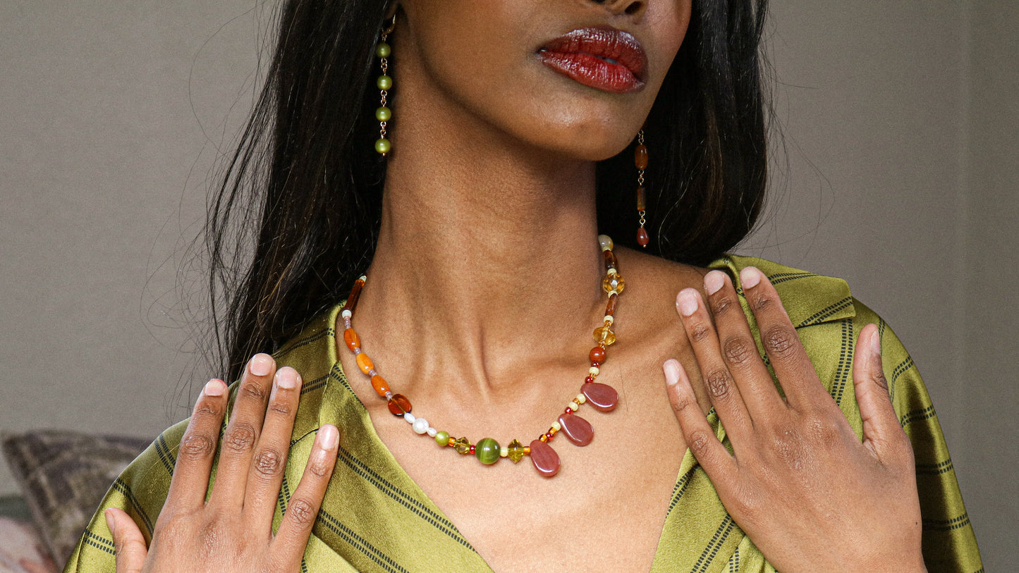 Earring No. 6 | Warm Hues