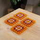 Coaster Set No. 5 | Warm Hues