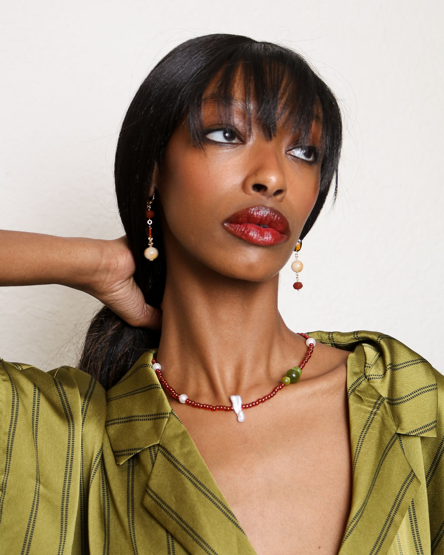 Earring No. 2 | Warm Hues