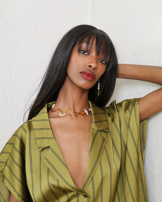 Earring No. 4 | Warm Hues