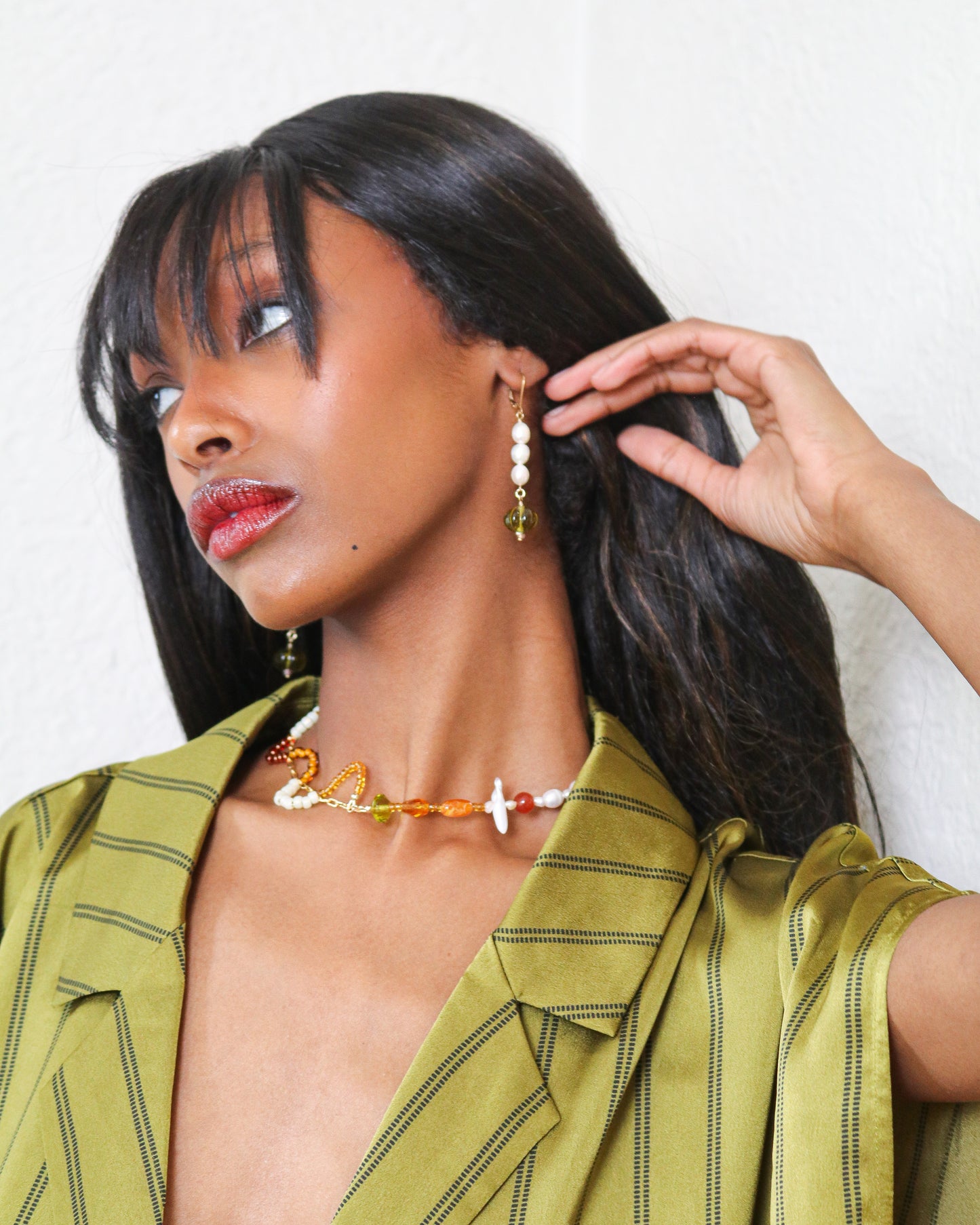 Earring No. 4 | Warm Hues