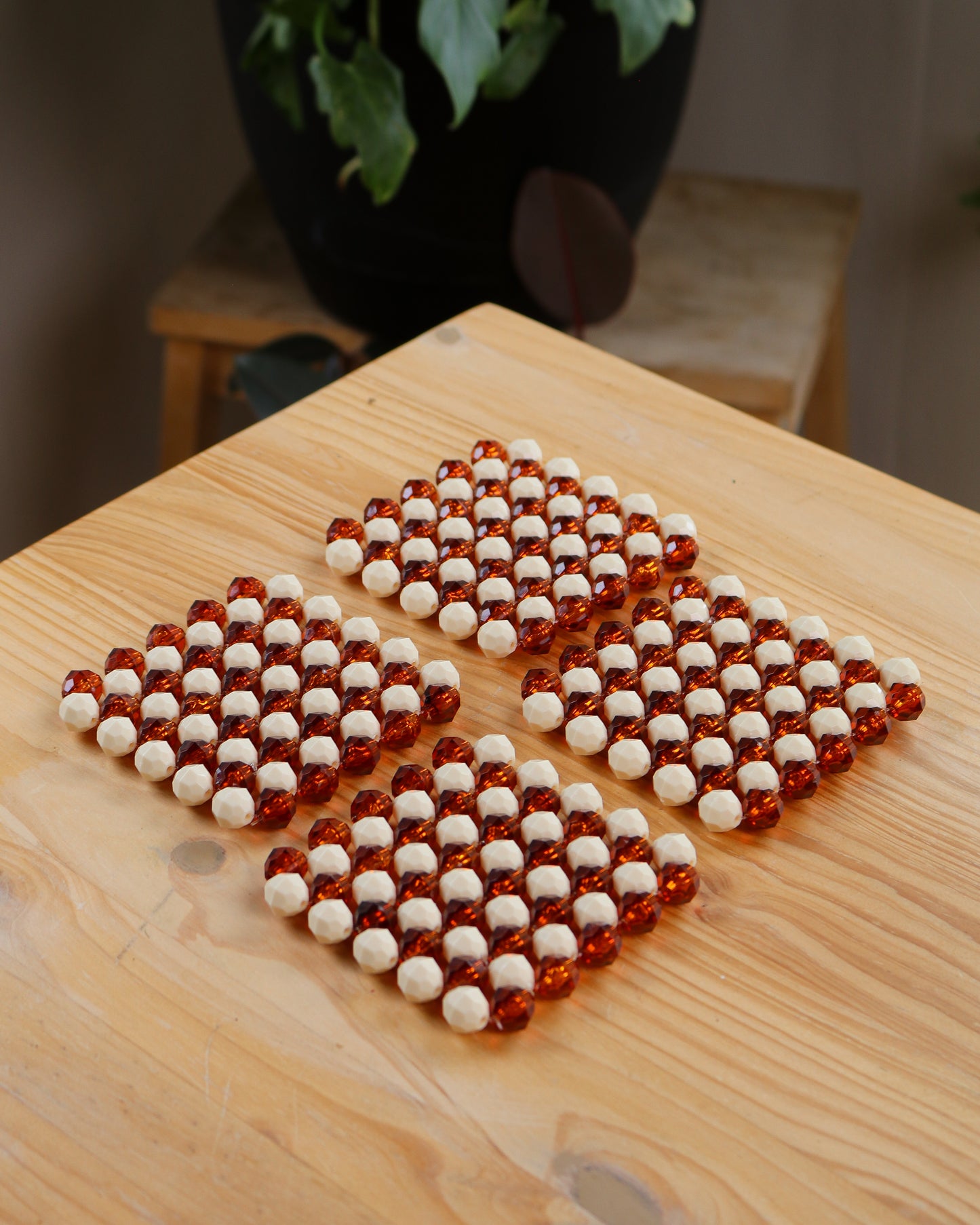 Coaster Set No. 6 | Warm Hues