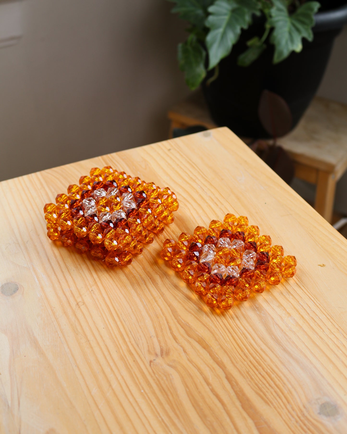 Coaster Set No. 5 | Warm Hues