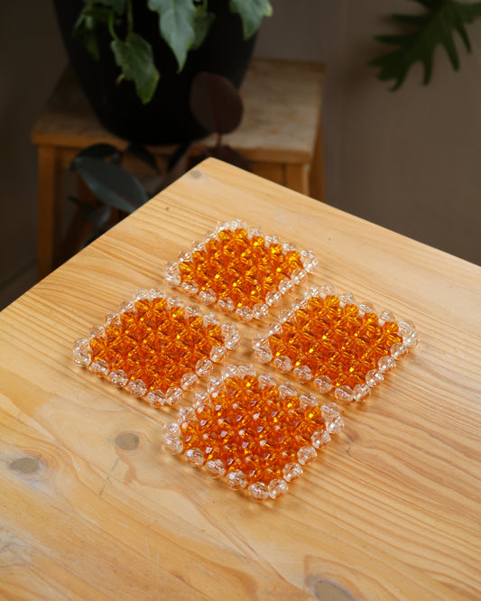 Coaster Set No. 4 | Warm Hues