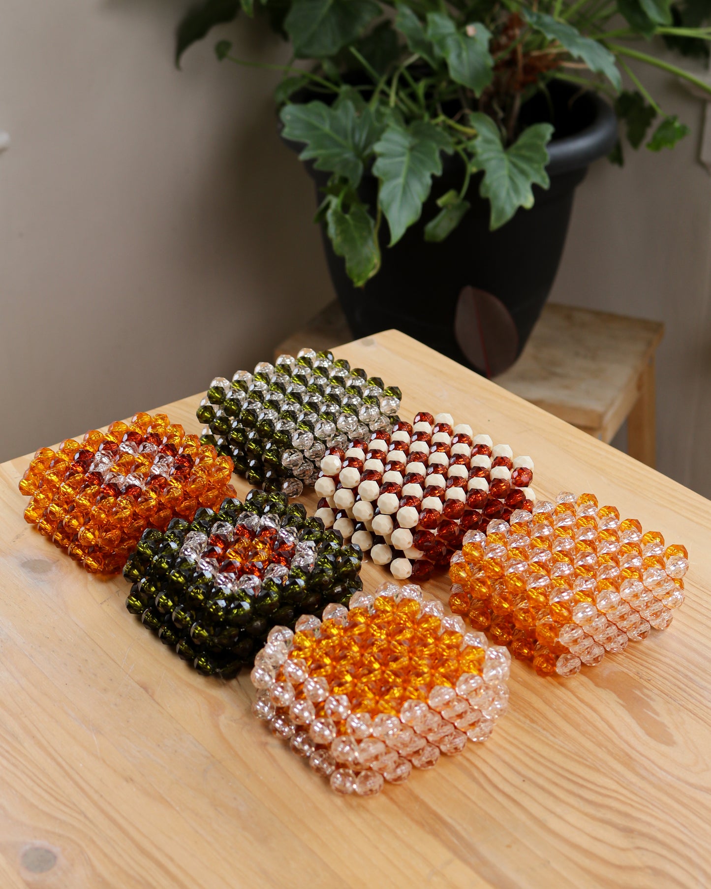 Coaster Set No. 5 | Warm Hues