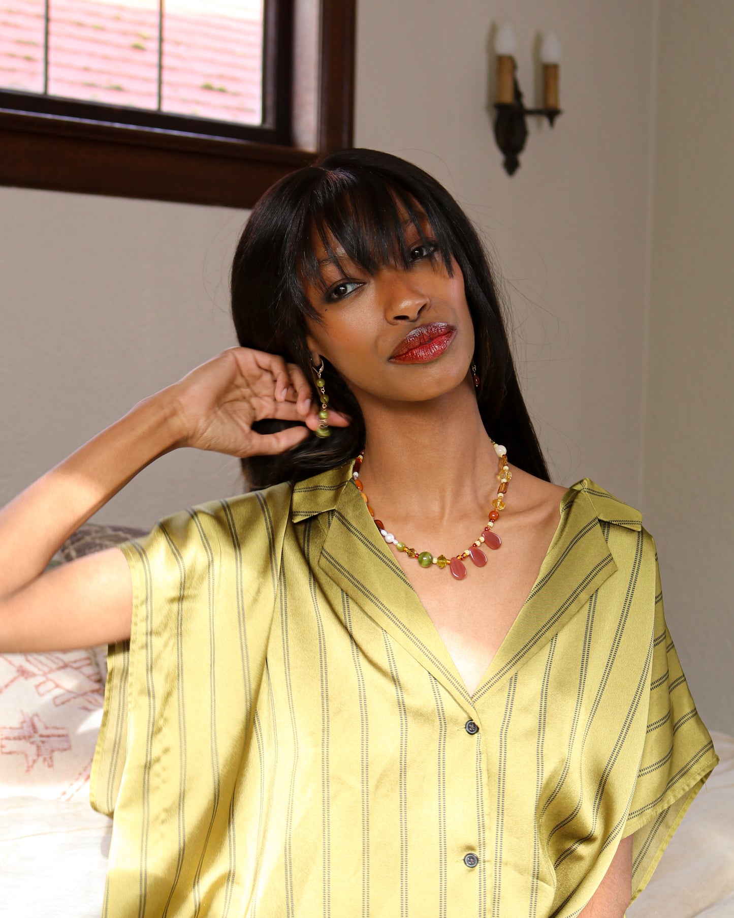 Earring No. 6 | Warm Hues