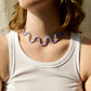 Crinkle Cut Necklace