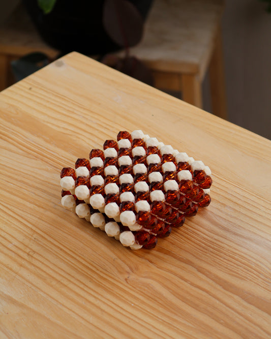 Coaster Set No. 6 | Warm Hues