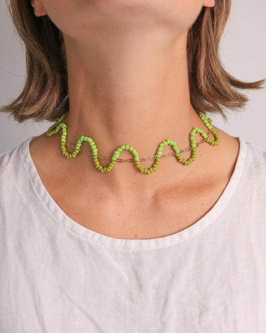 Crinkle Cut Necklace