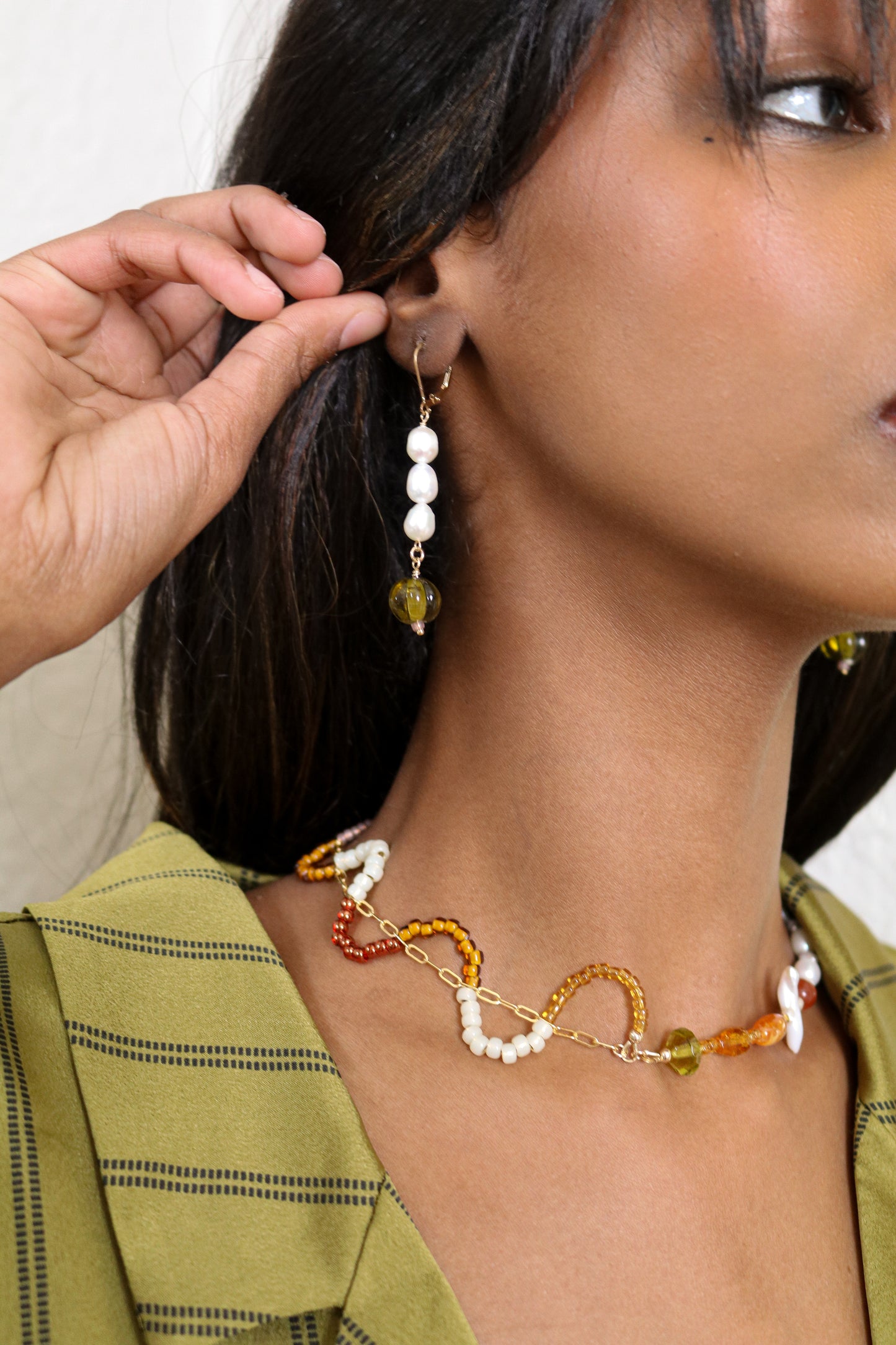 Earring No. 4 | Warm Hues