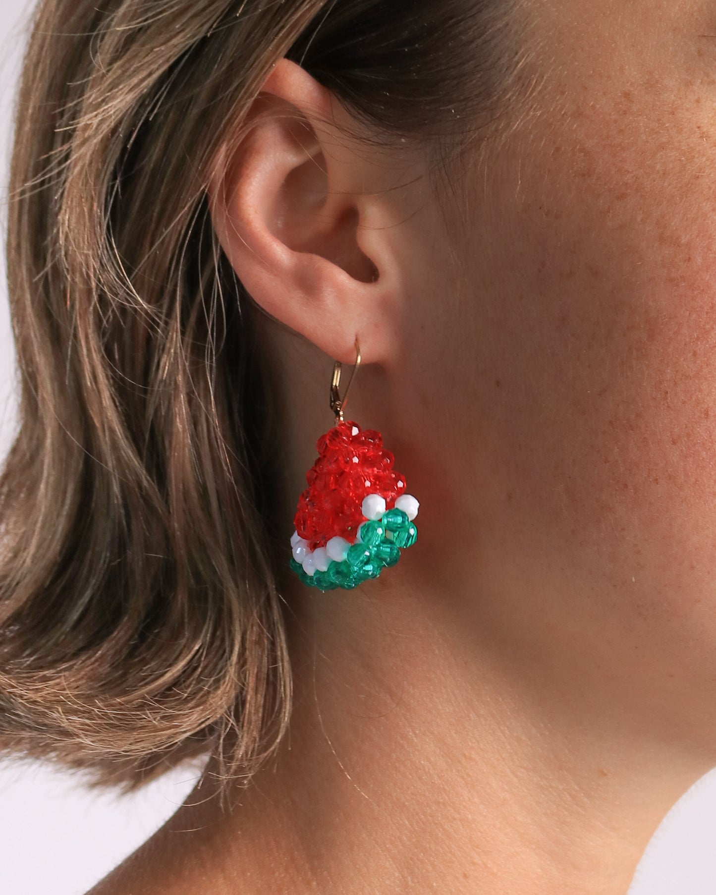 Baby Watermelon Earrings