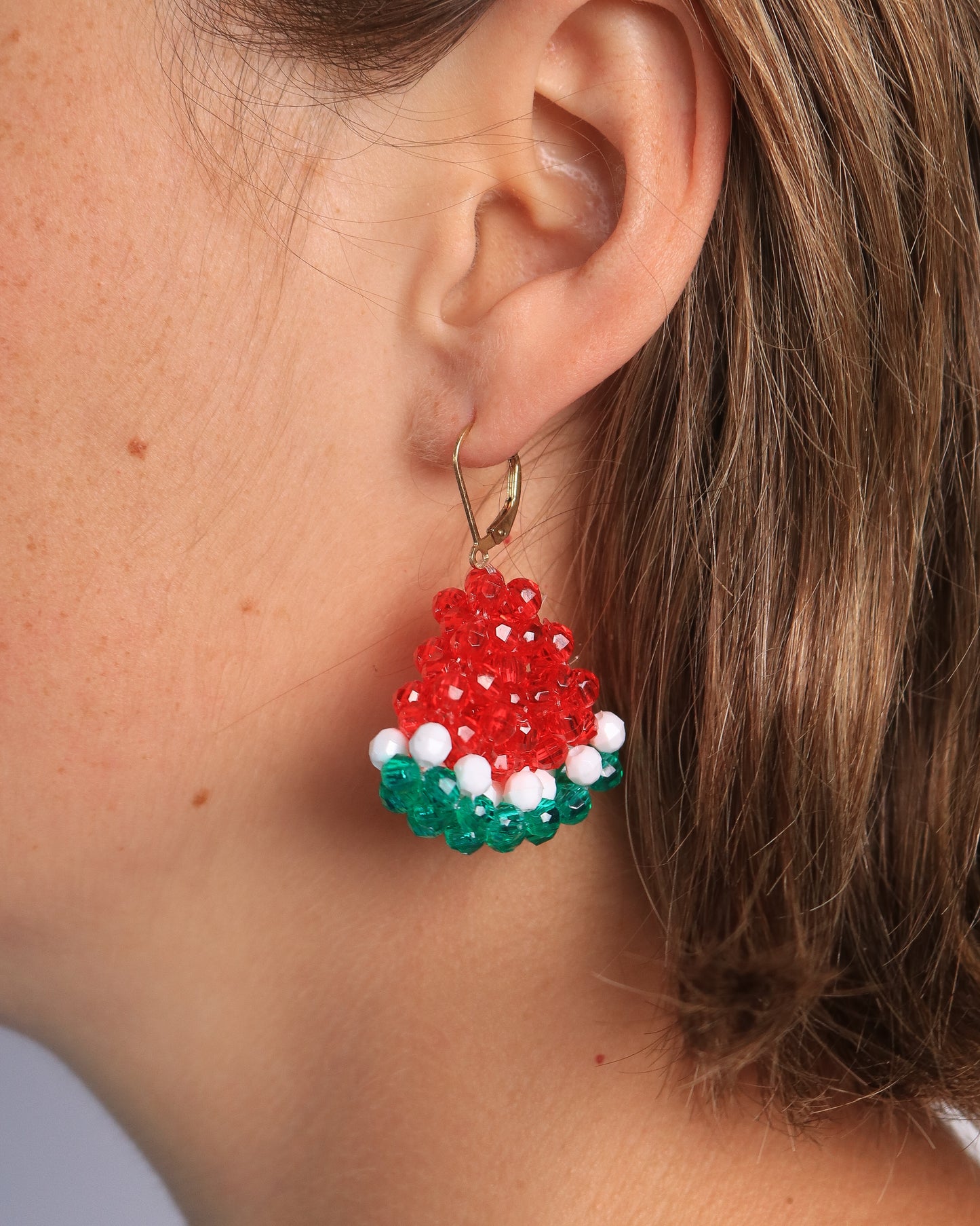 Baby Watermelon Earrings