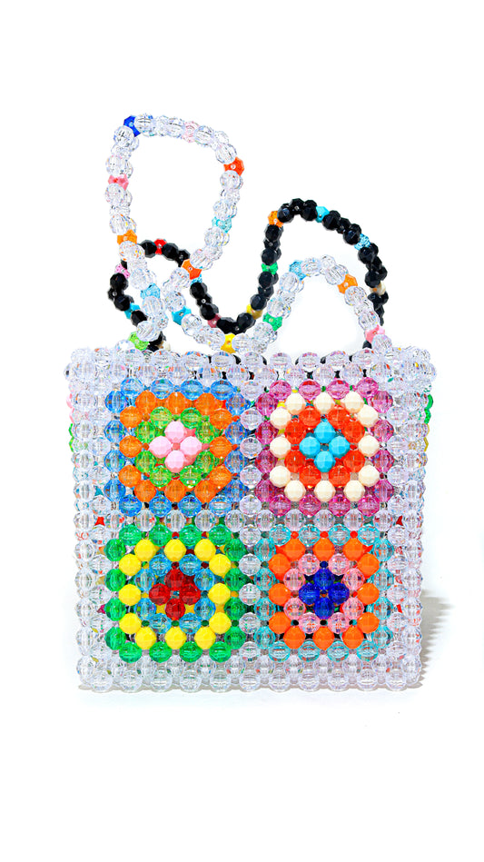 Granny Square Bag - Clear