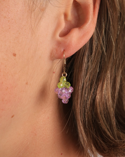 Baby Grape Earrings